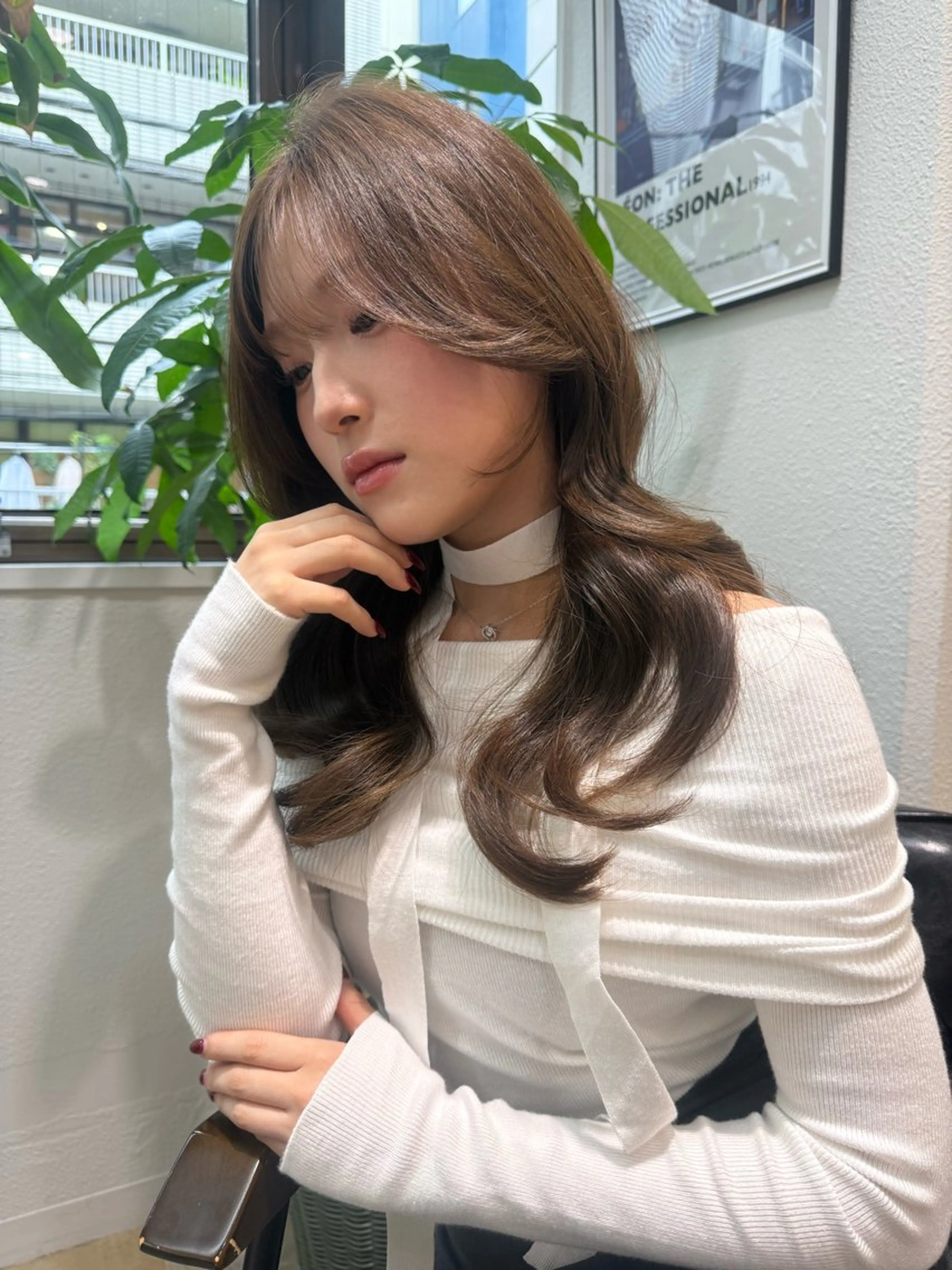 セミロング カラー きむらさくら/透明感 /レイヤーカットのヘアスタイル