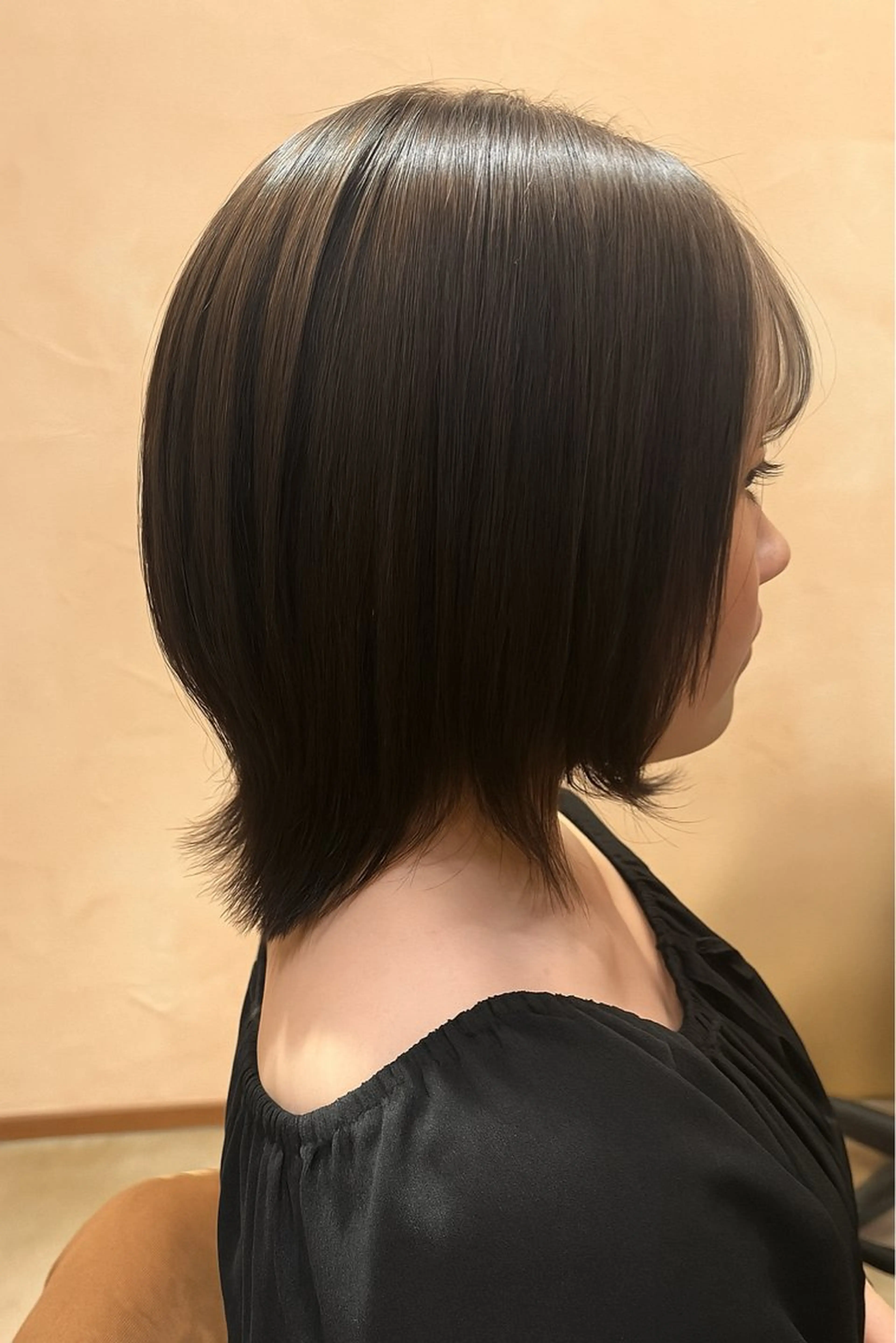 ショート カラー カット トリートメント れい/デザインカラー /レイヤー/髪質改善のヘアスタイル
