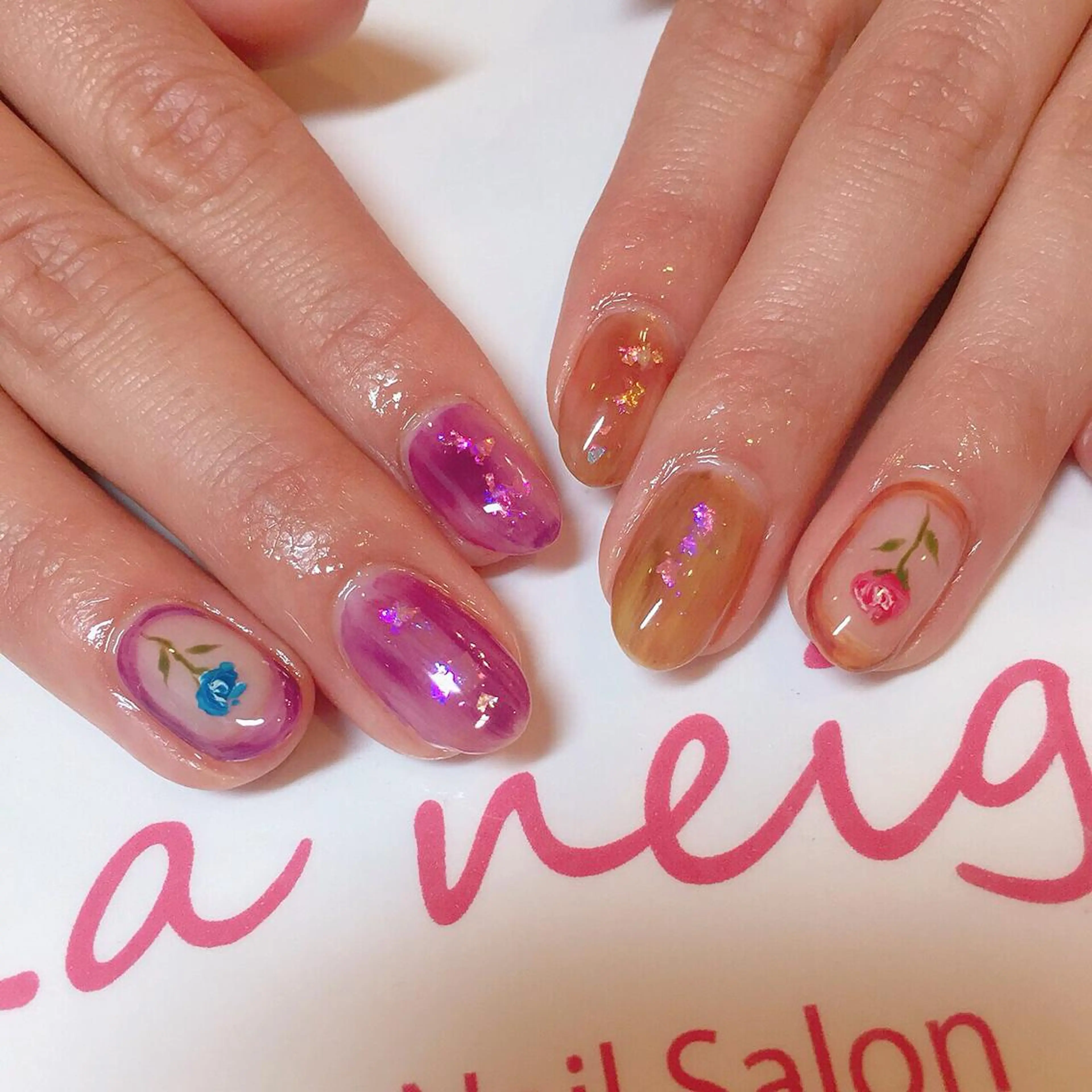 ネイル La neige* yuki 🐩🌙のネイルデザイン