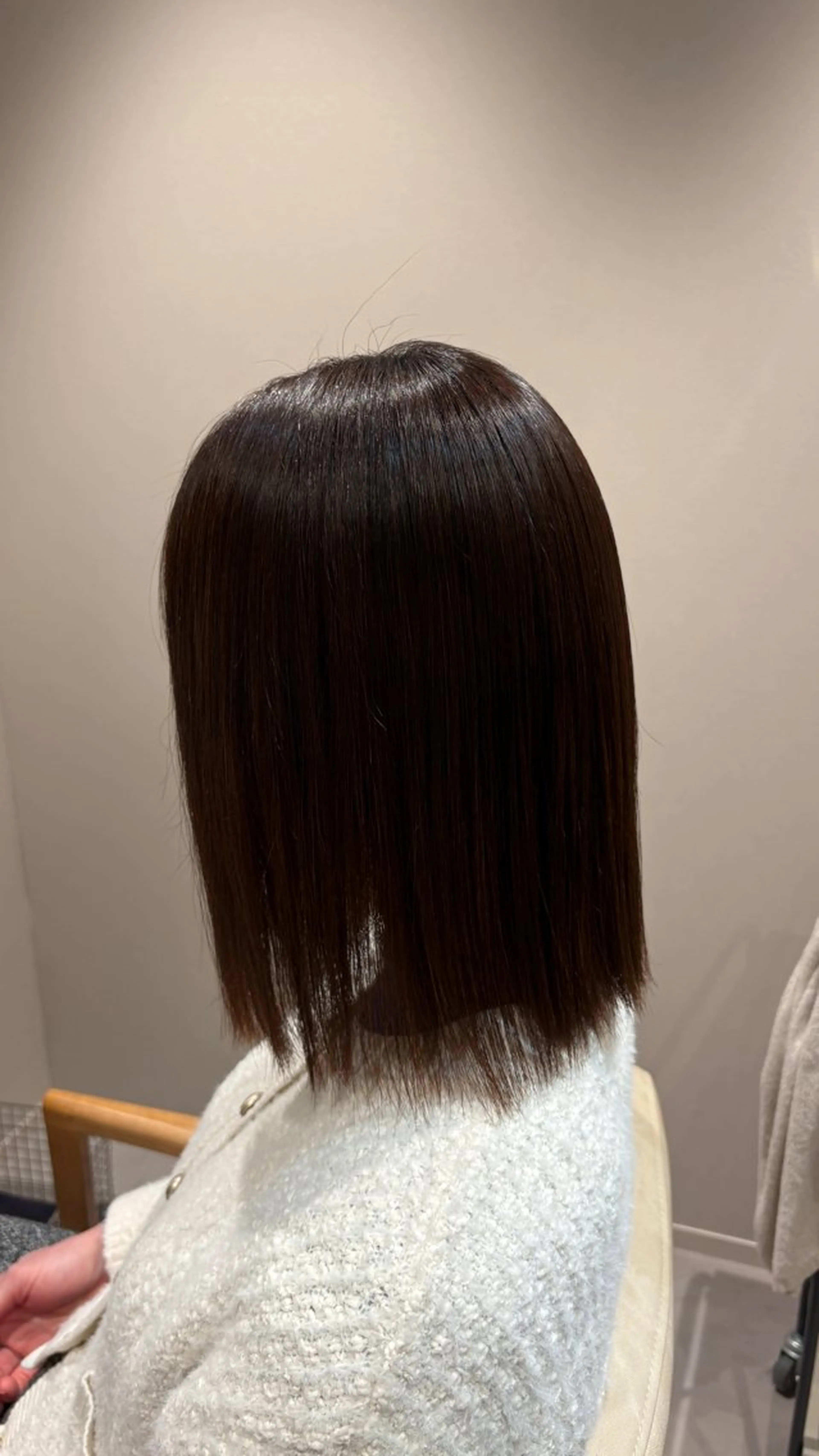 ショート 縮毛矯正 井山 葵のヘアスタイル