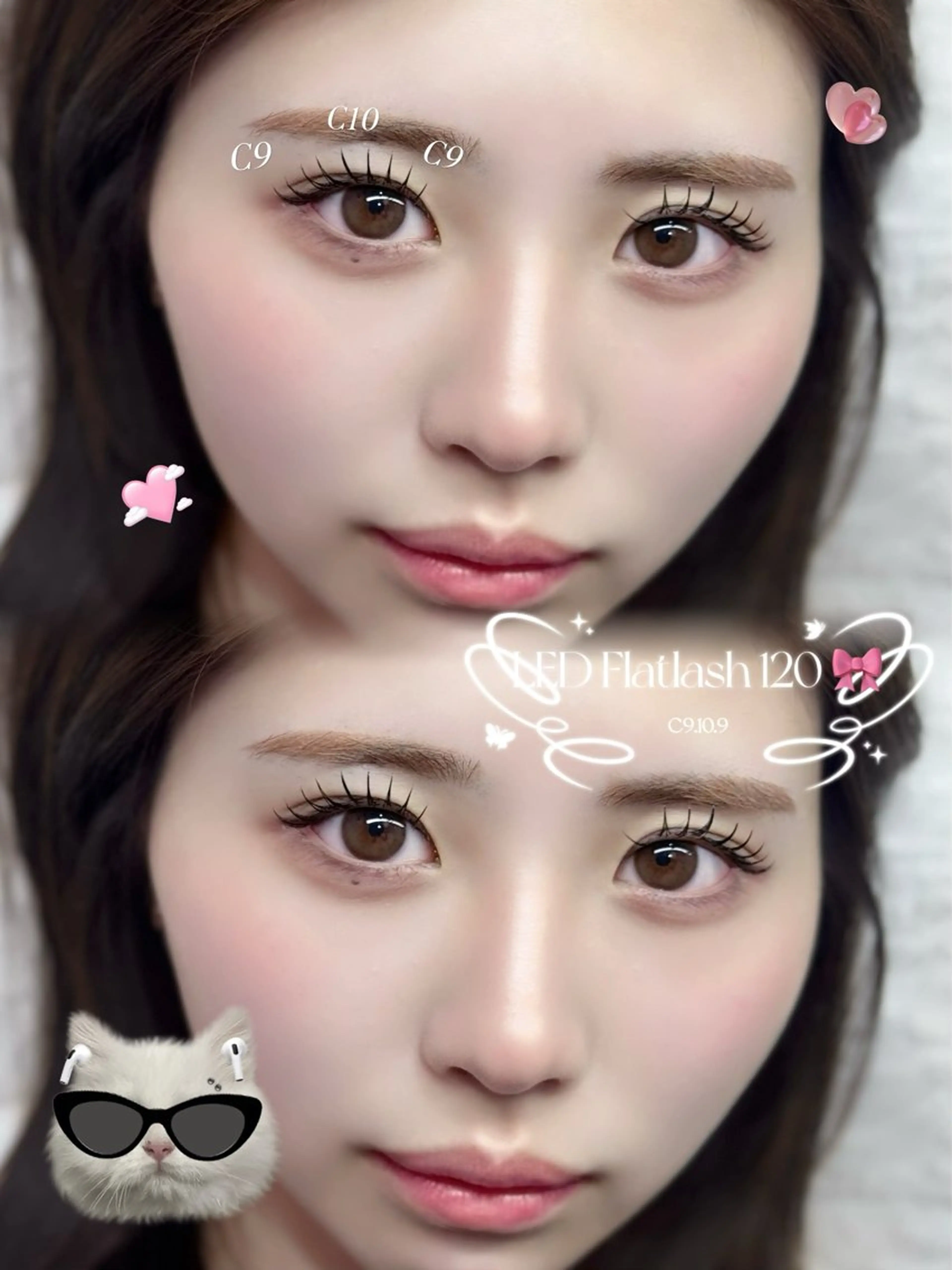 マツエク・マツパ マツエク Laurel 下エク パリエクNano🫧のマツエク・マツパデザイン