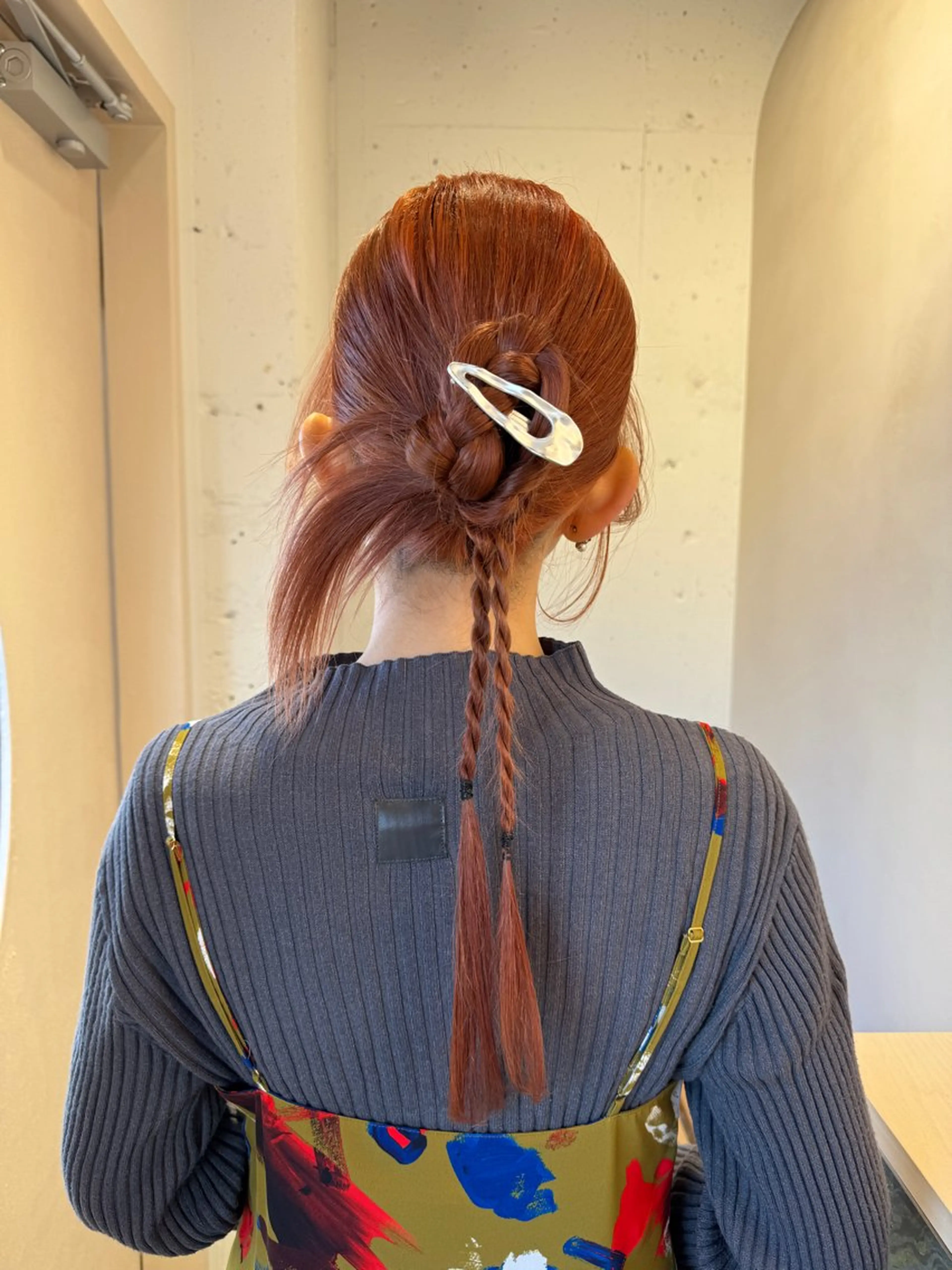 セミロング ヘアアレンジ ヘアセット大募集 ˗ˋˏairiˎˊ˗のヘアスタイル