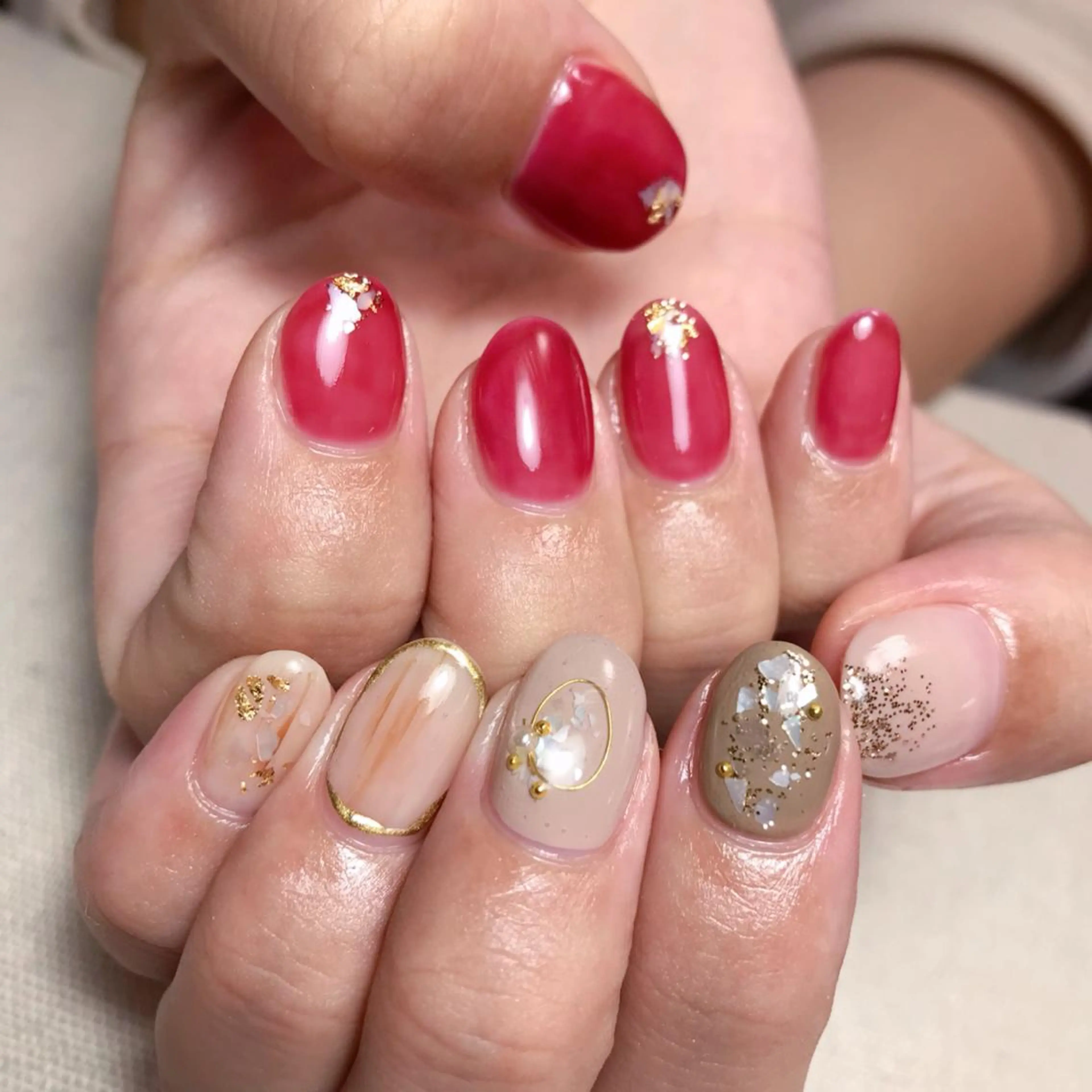 ネイル ハンドネイル 💅chainail _aiのネイルデザイン
