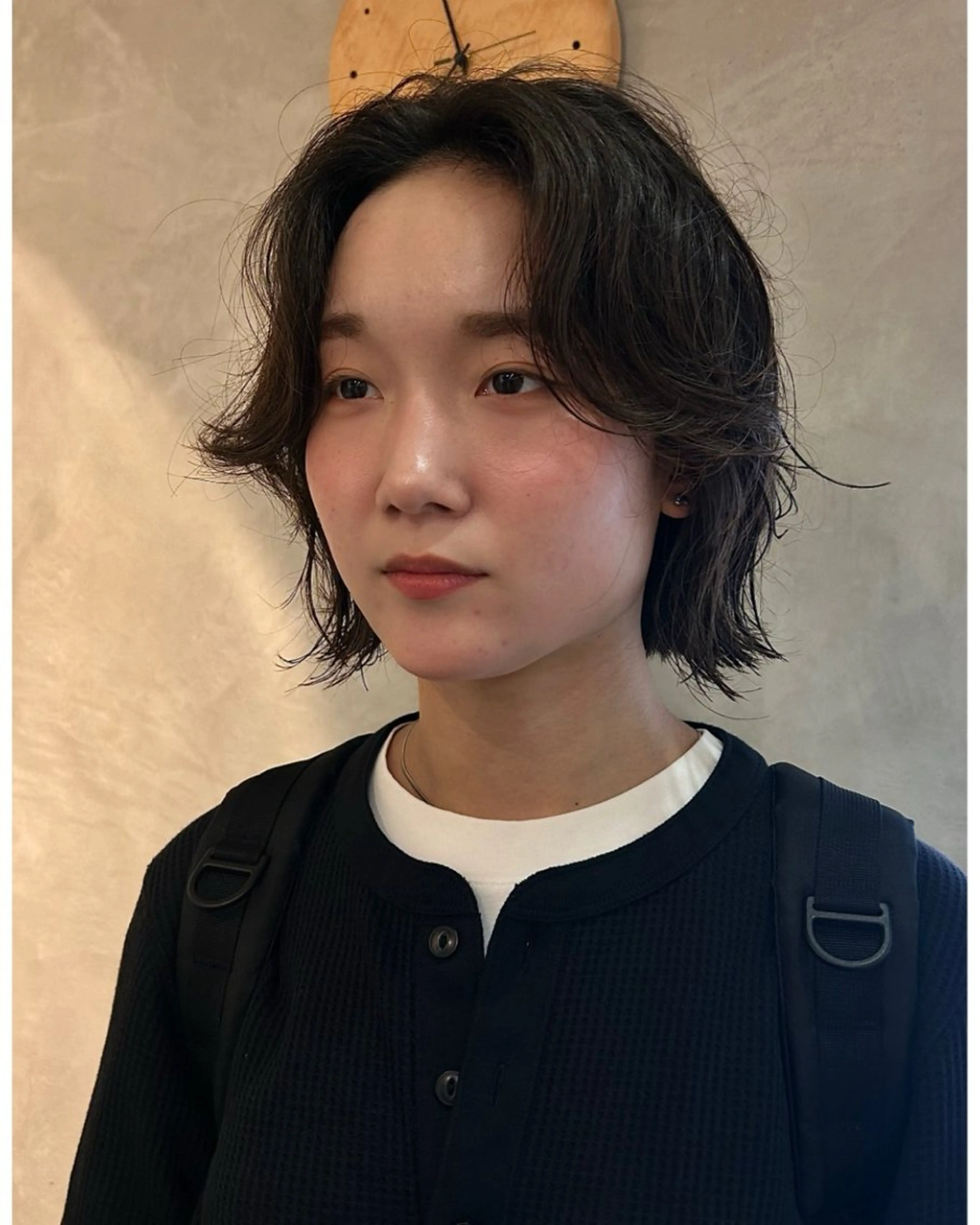 ショート パーマ カット パーマ トリートメント デザインカット/ パーマ/nanaのヘアスタイル