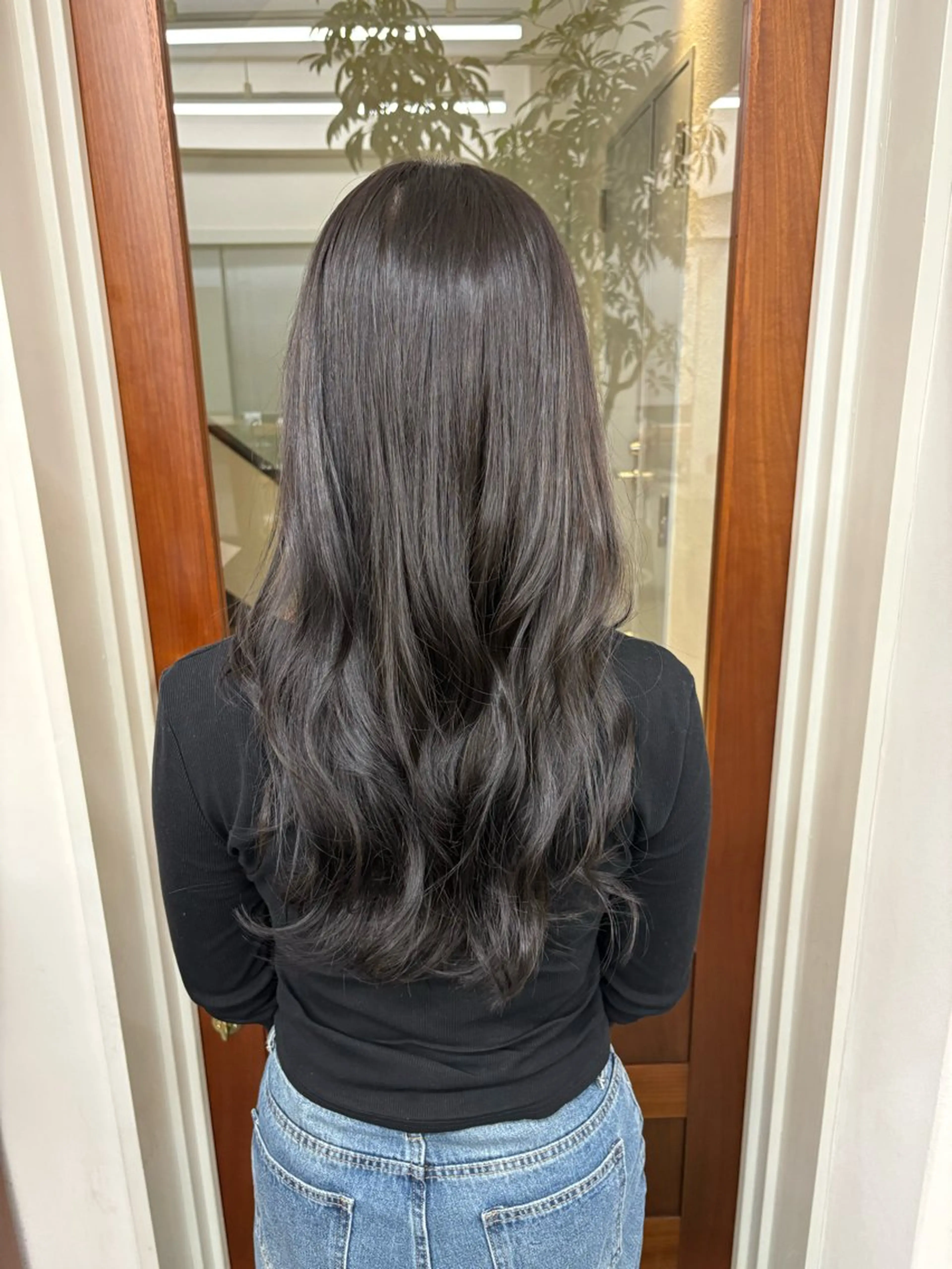 セミロング レイヤー/顔周り/ 透明感/ののか💞のヘアスタイル