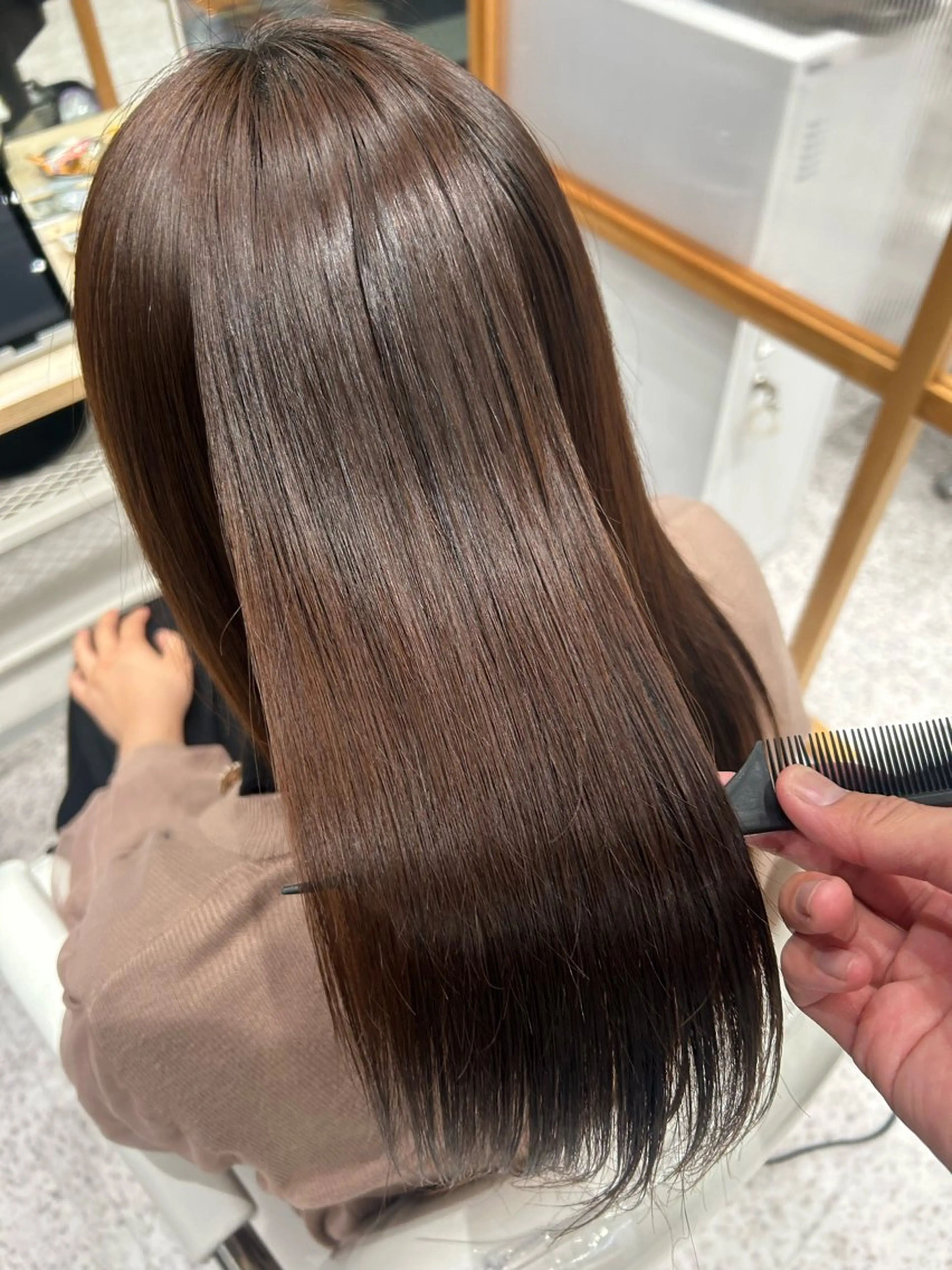 ロング 髪質改善 髪質改善カラーゆうひのヘアスタイル