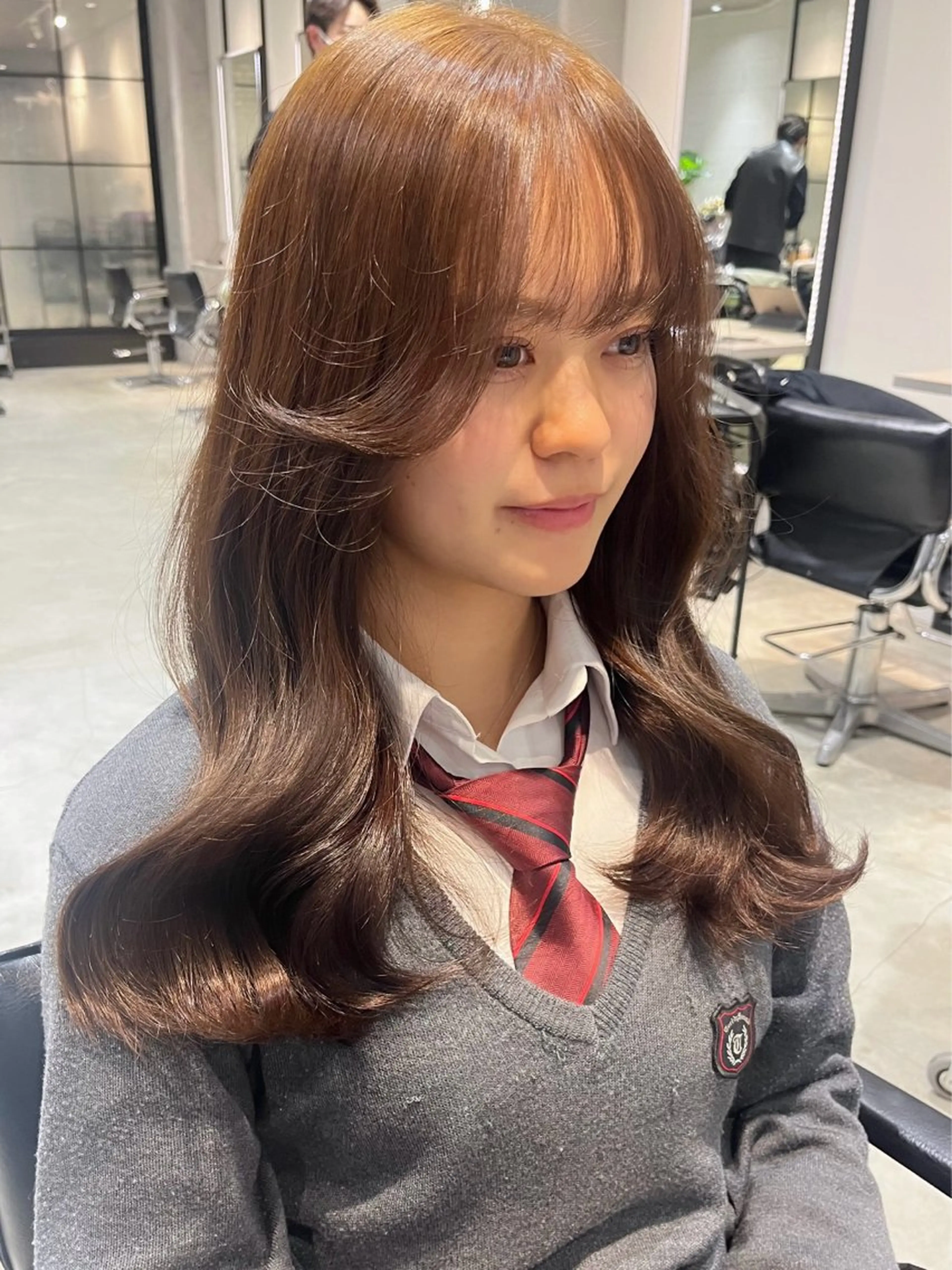 ロング カラー Juna✂️ レイヤー / ボブのヘアスタイル