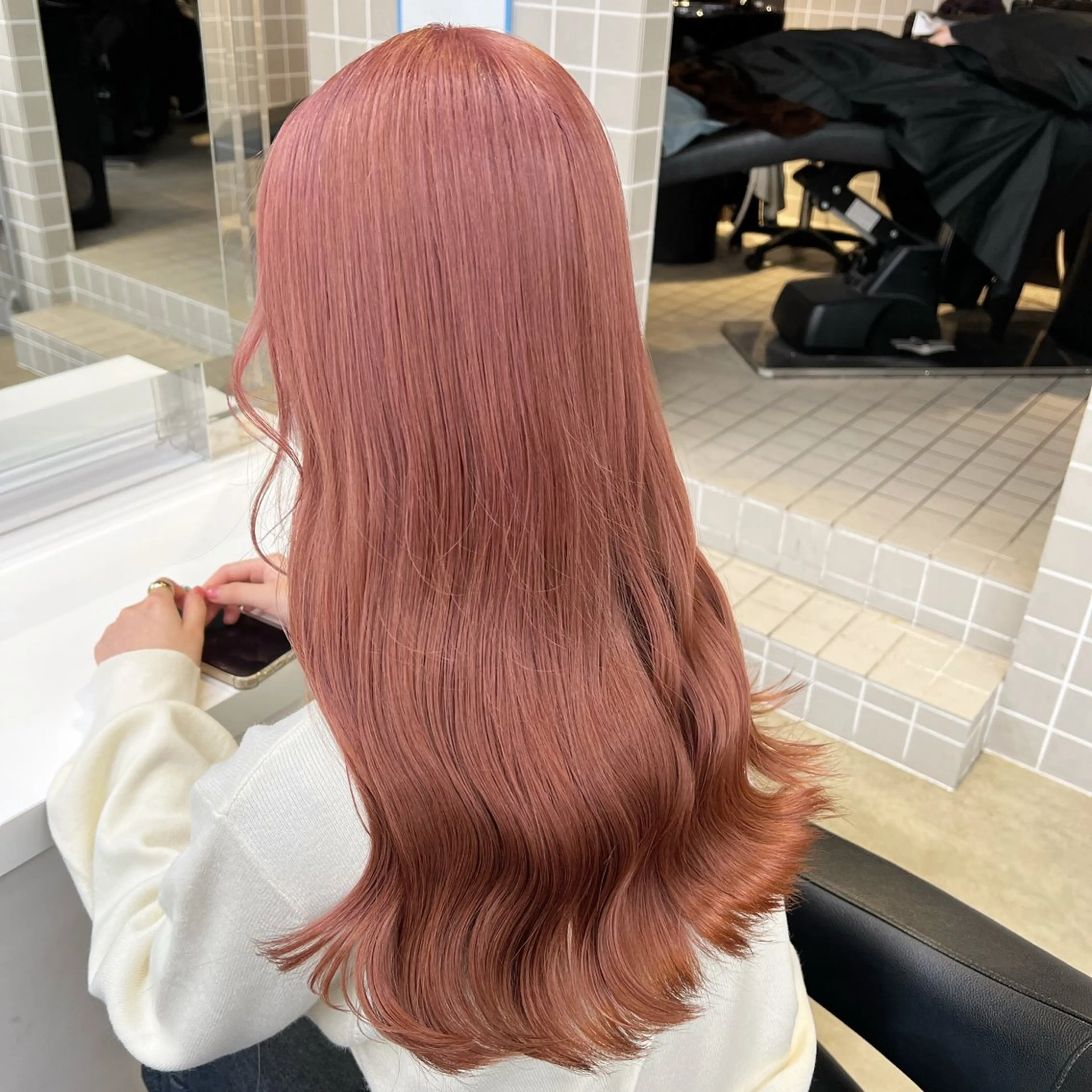 ロング カラー 💖札幌カラー 指名No.1💖玲奈のヘアスタイル