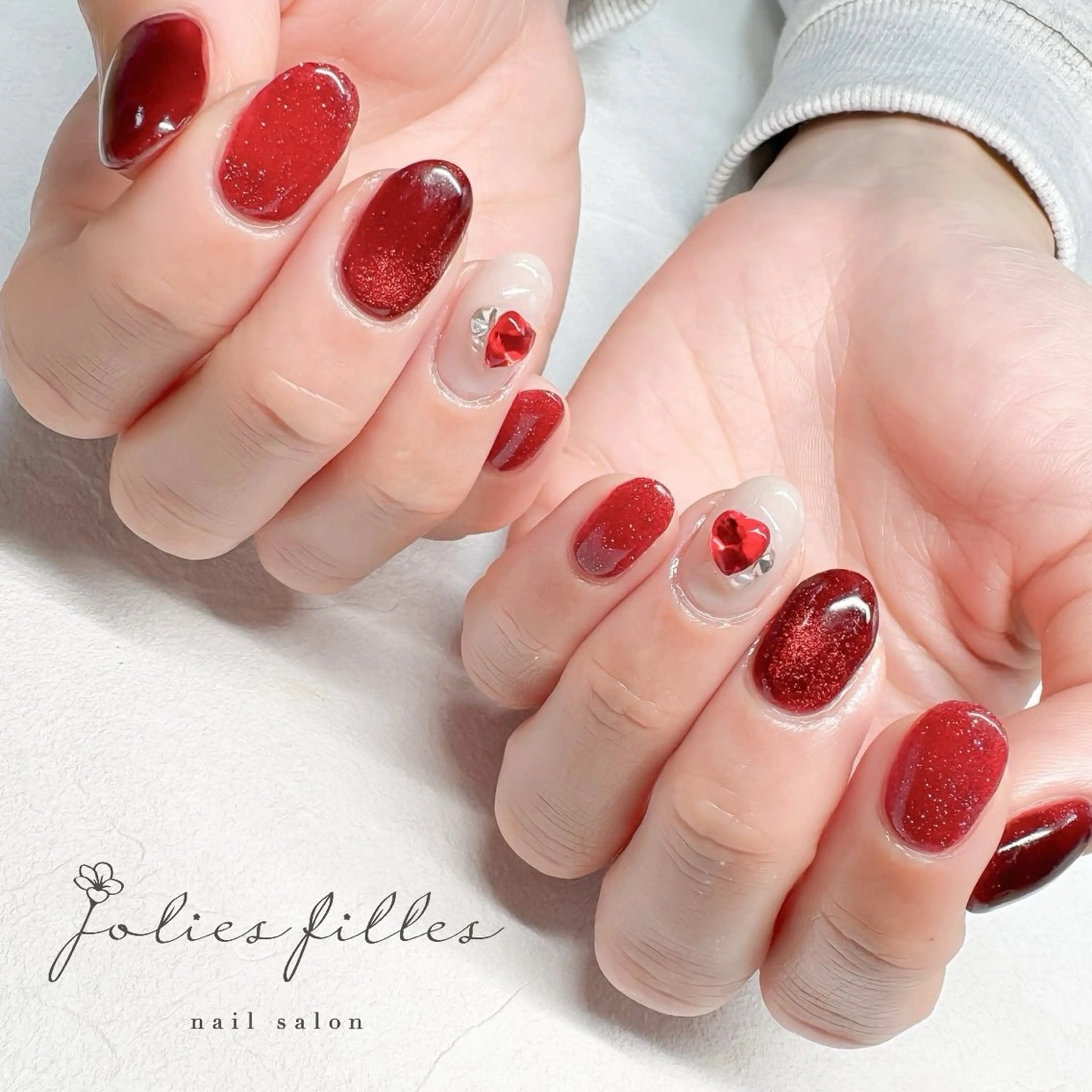 ネイル ハンドネイル ジョリフィーユ 長谷川のネイルデザイン