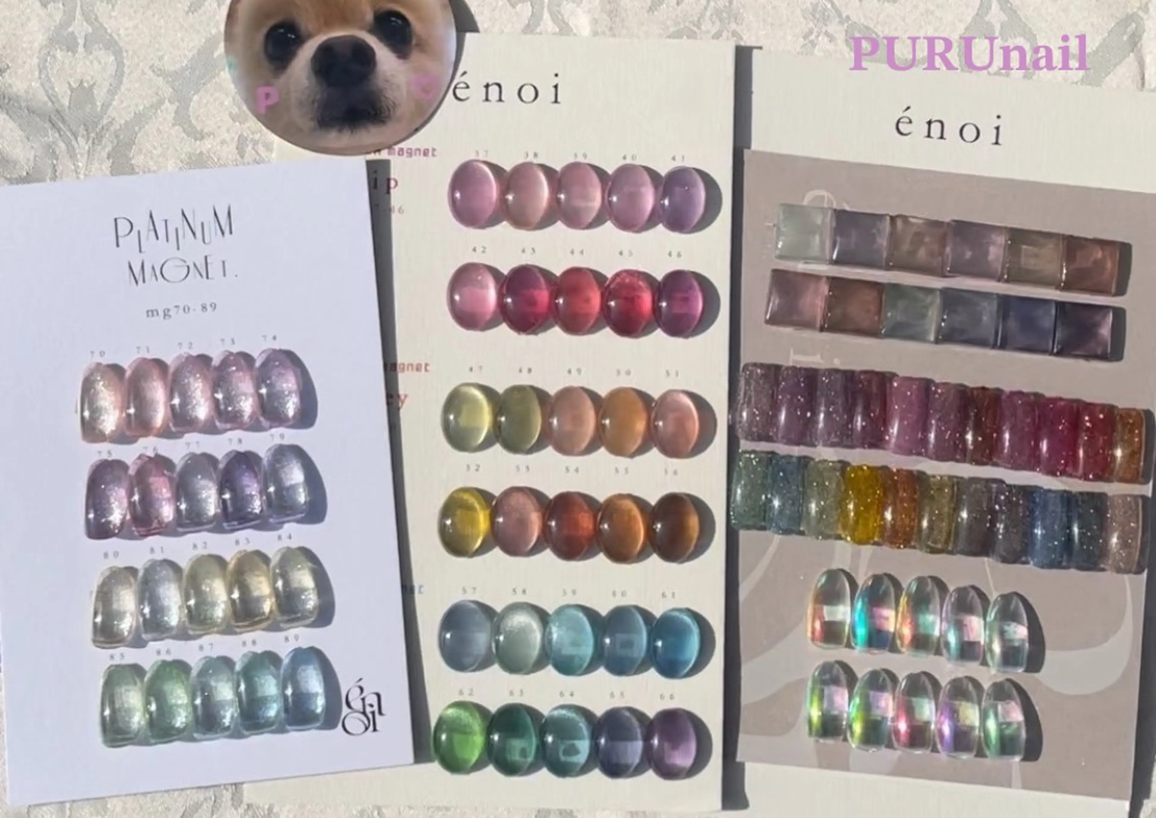 80種類から選べる🧲マグネット・フラッシュワンカラー🫧【オフあり】の写真