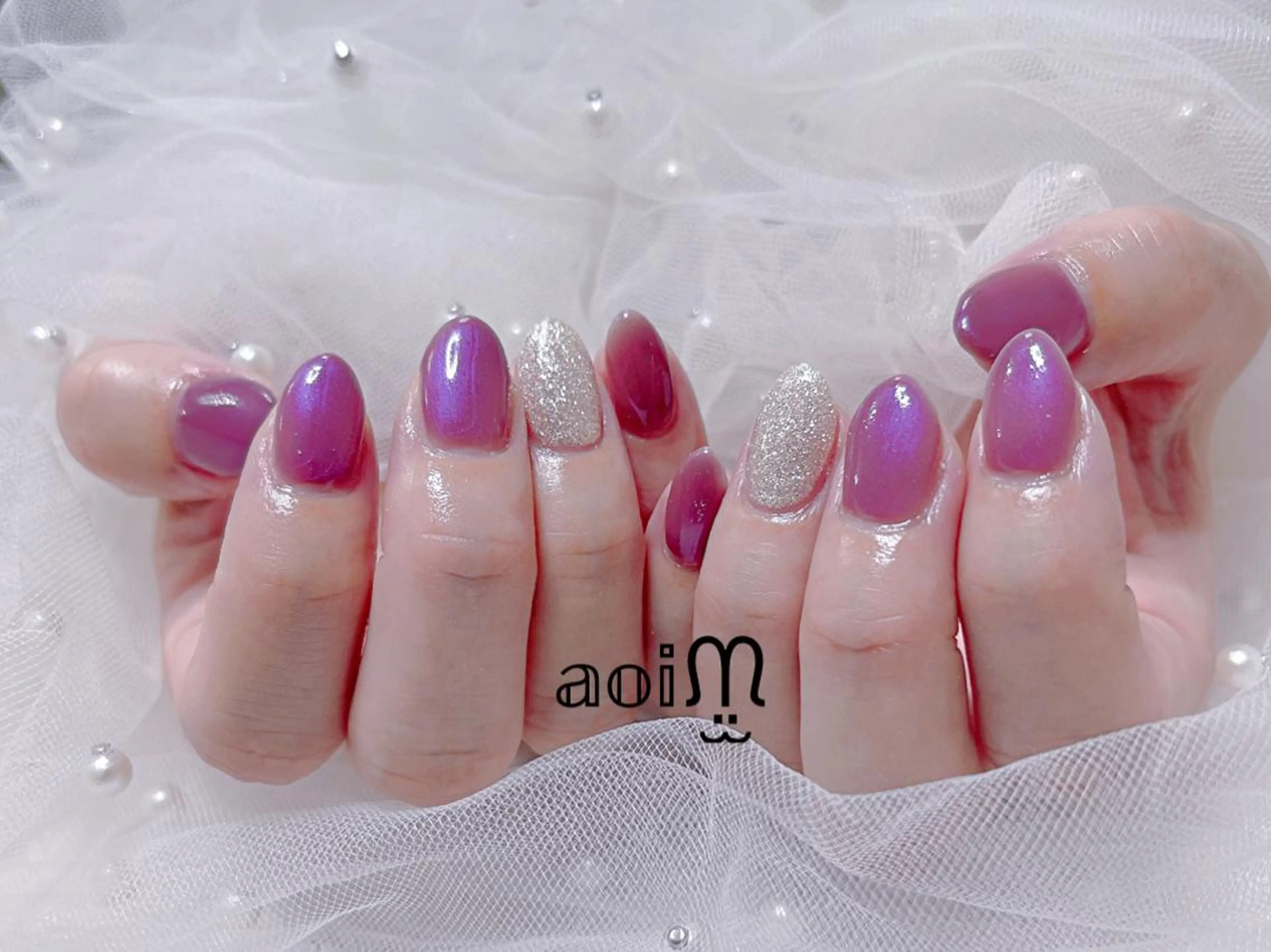 ネイル 葵うさぎ AIのネイルデザイン