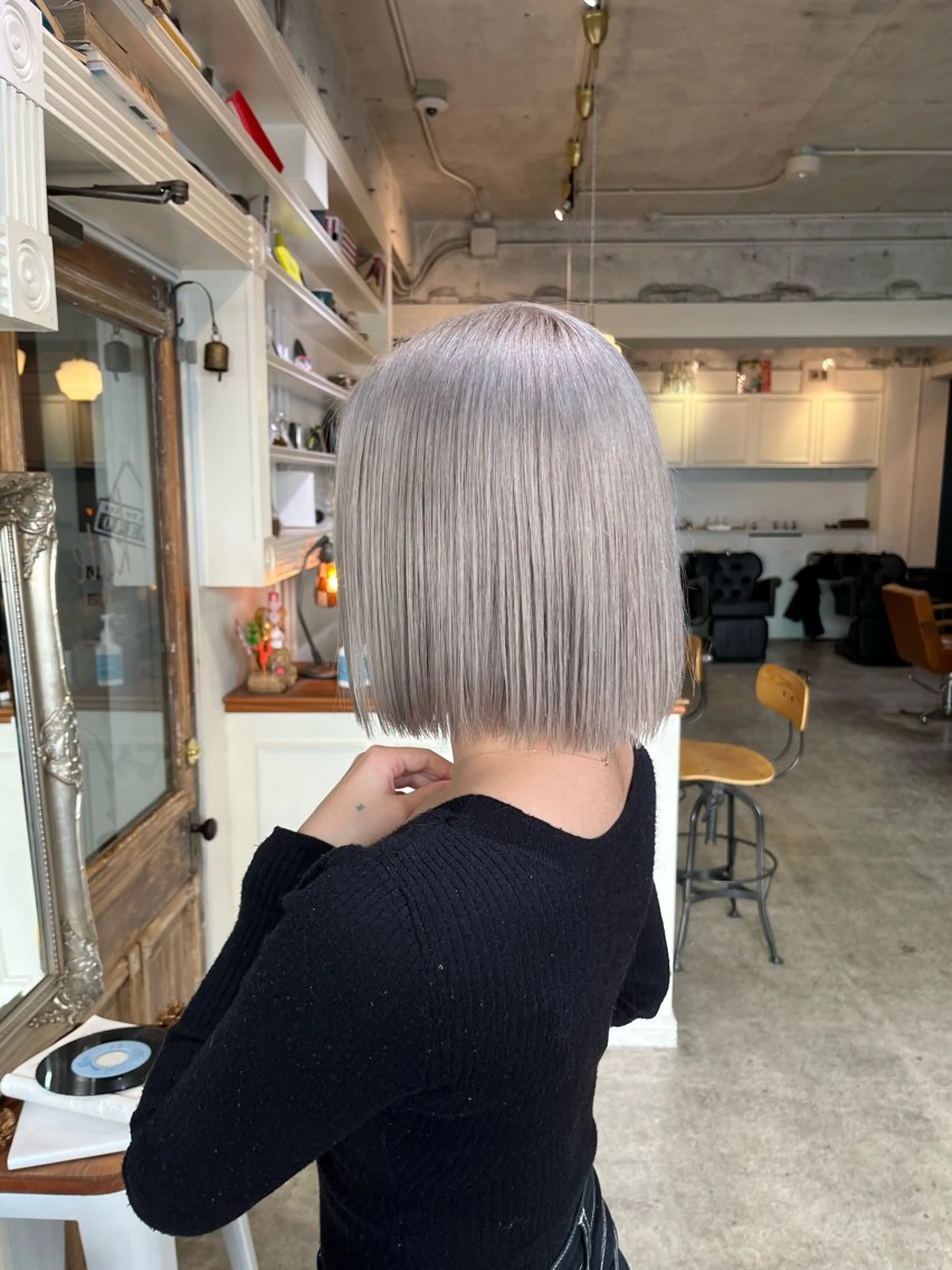 ショート カラー ヘアアレンジ ヘアカラー 高島 凜のヘアスタイル