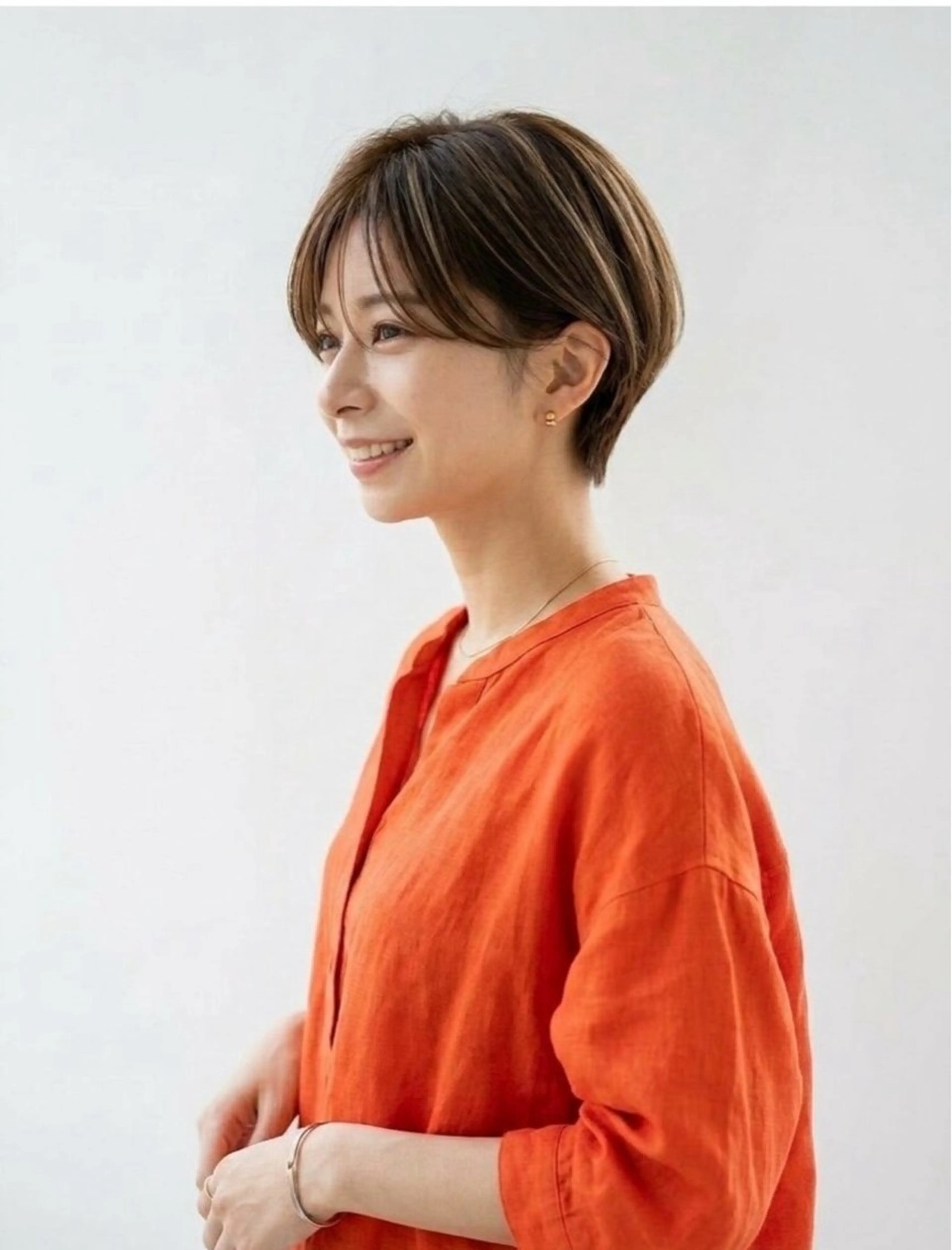 ショート カット ヘアカラー duFaBle ‪✂︎‬長妻柳杜のヘアスタイル