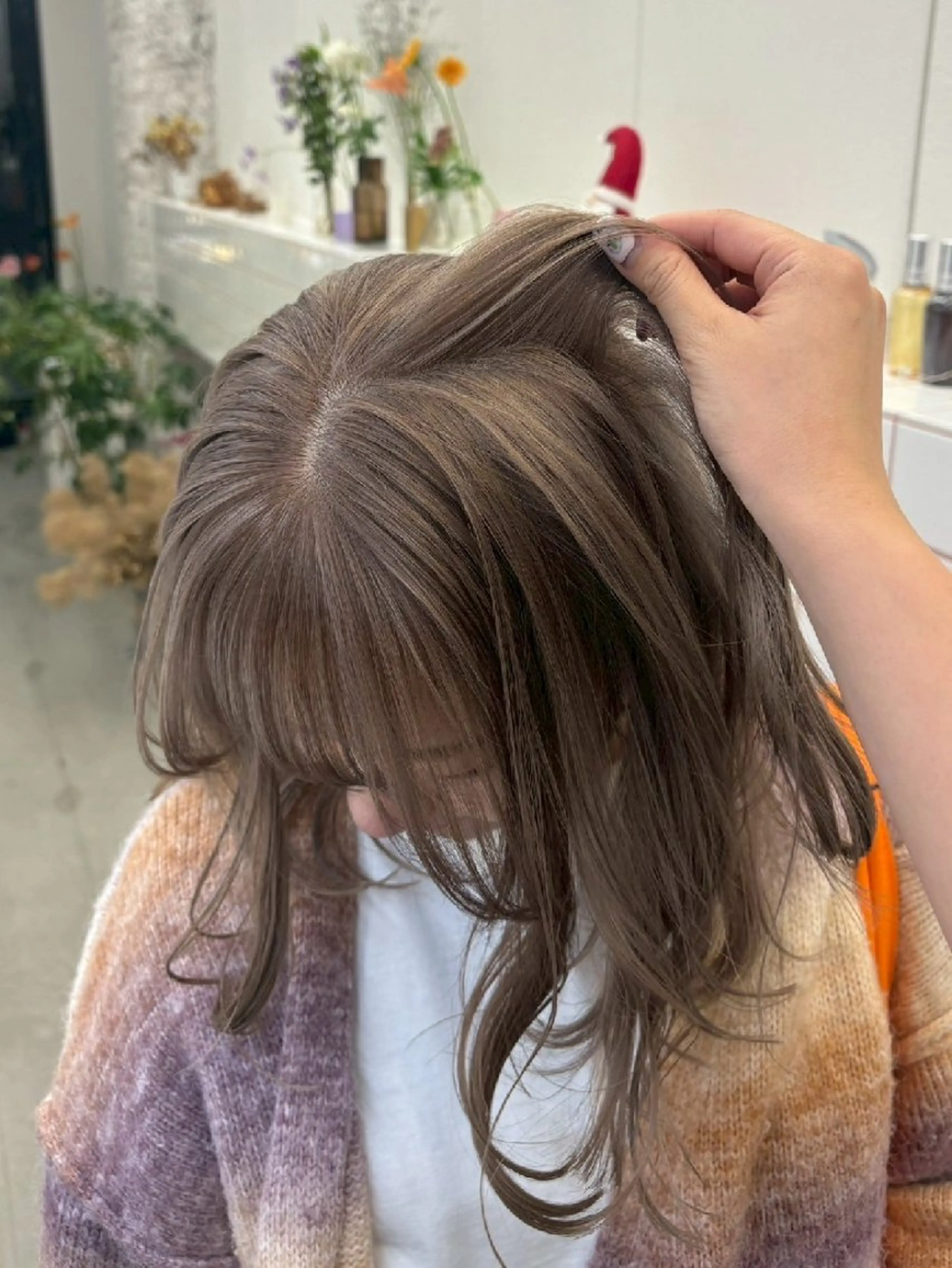 カラー 🌷花屋併設サロン 荘司まゆり🌷のヘアスタイル