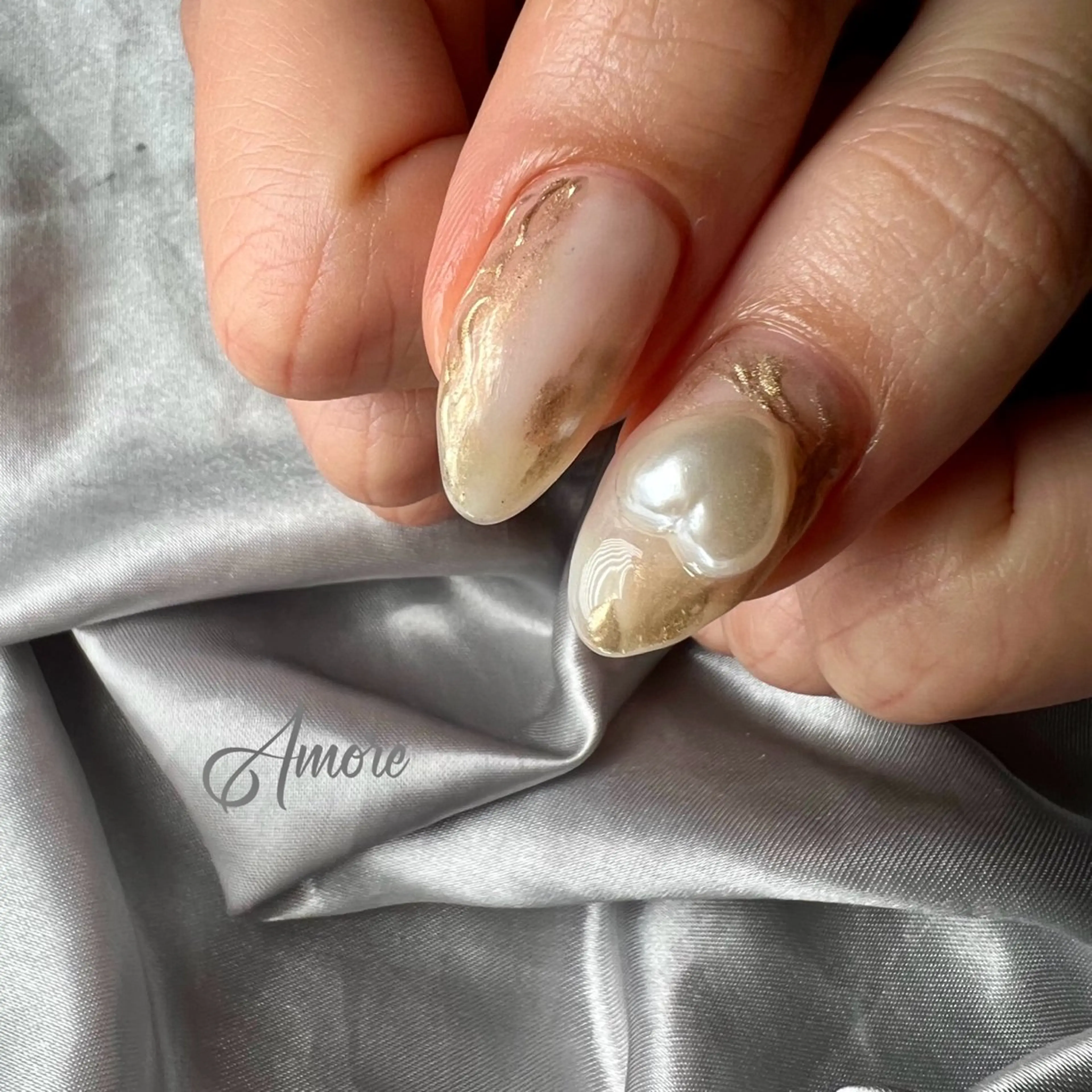 ネイル ジェルネイル 韓国ネイル パラジェル 夏ネイル You kyehwaのネイルデザイン