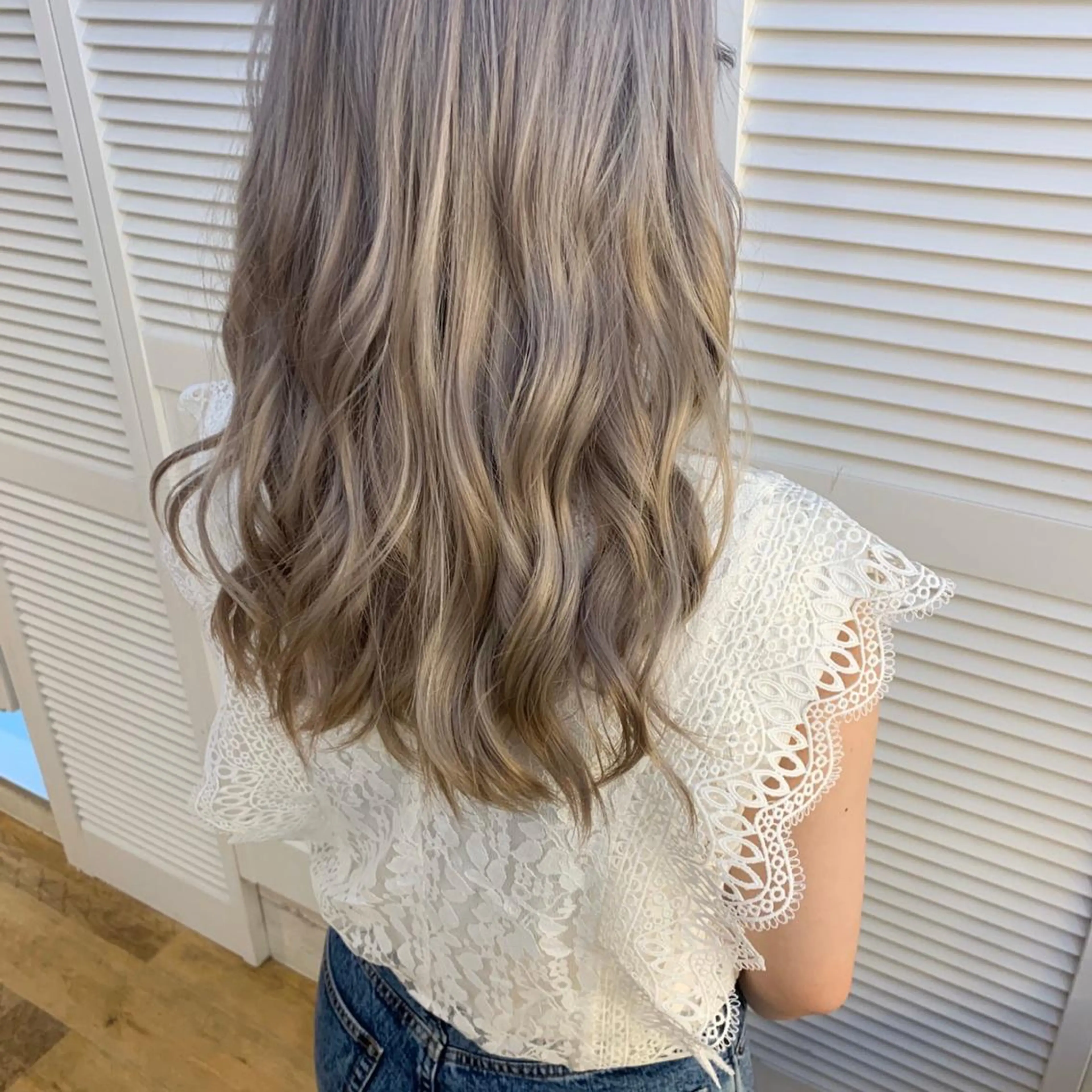 カラー ブリーチ 藤田 清志のヘアスタイル