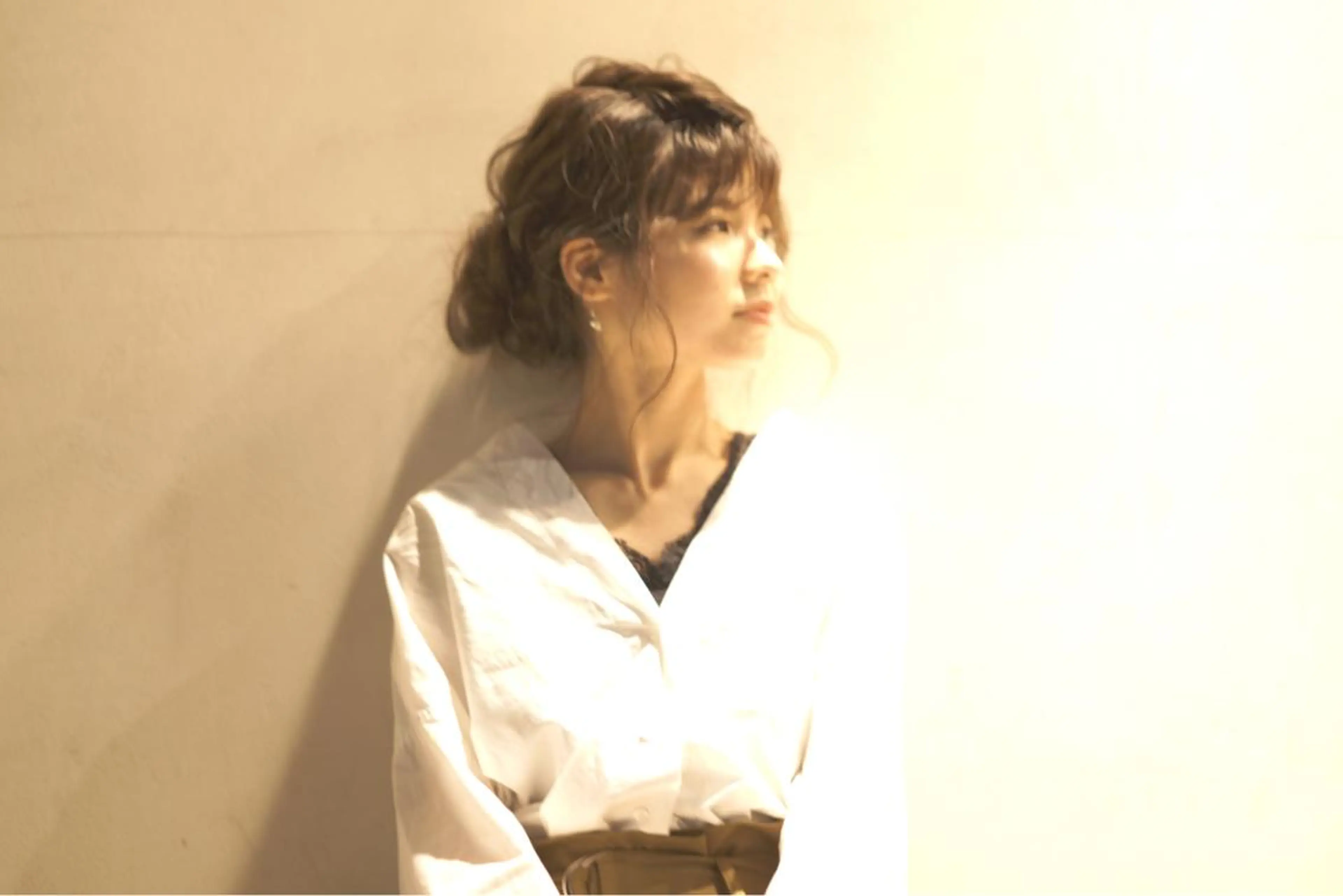 ミディアム カラー ヘアアレンジ Hair Resort LUANA所属・岡元 朗弘のヘアスタイル