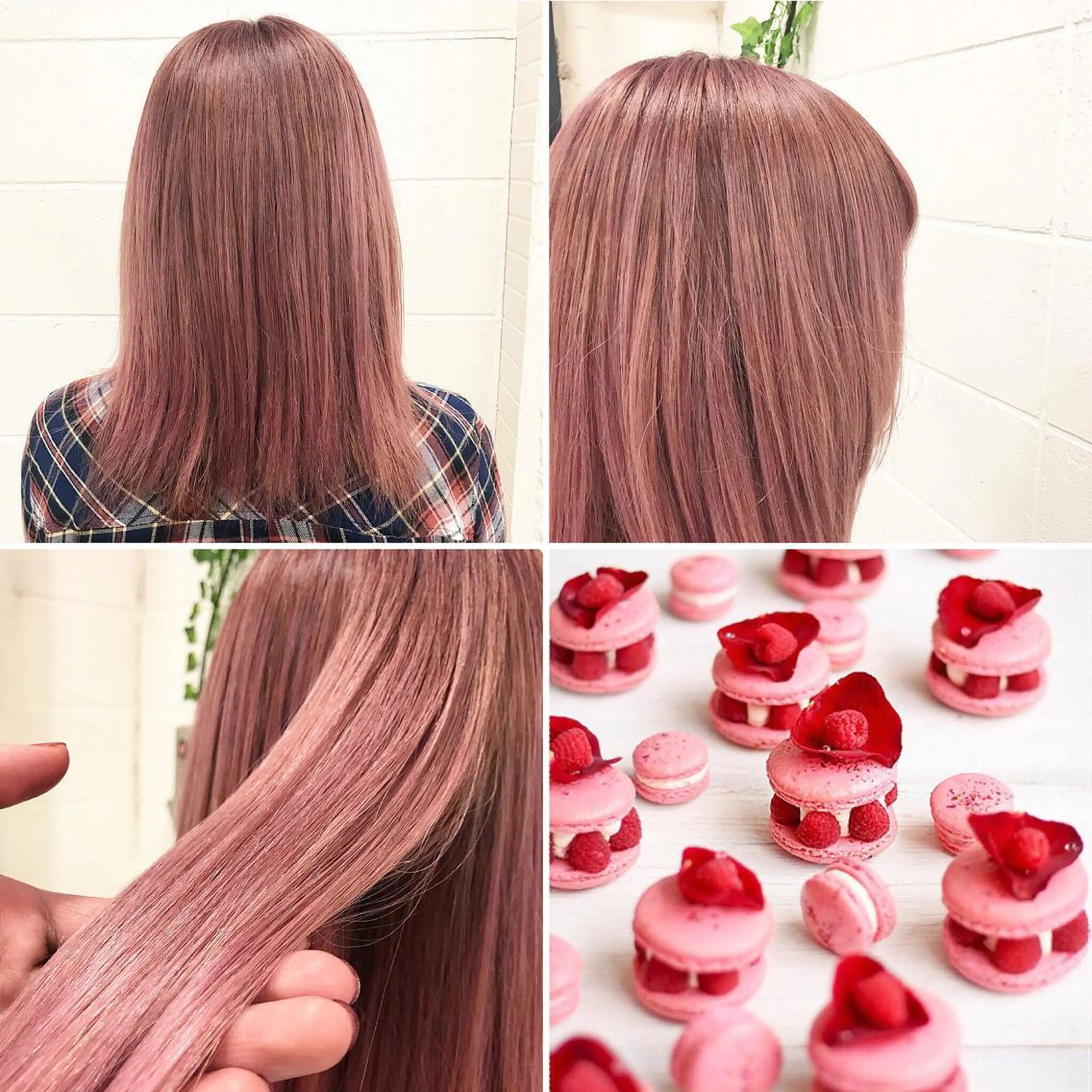 ミディアム カラー ピンクカラー ヘアカラー トリートメント 🌈推し色派手髪 ハイトーンShinのヘアスタイル