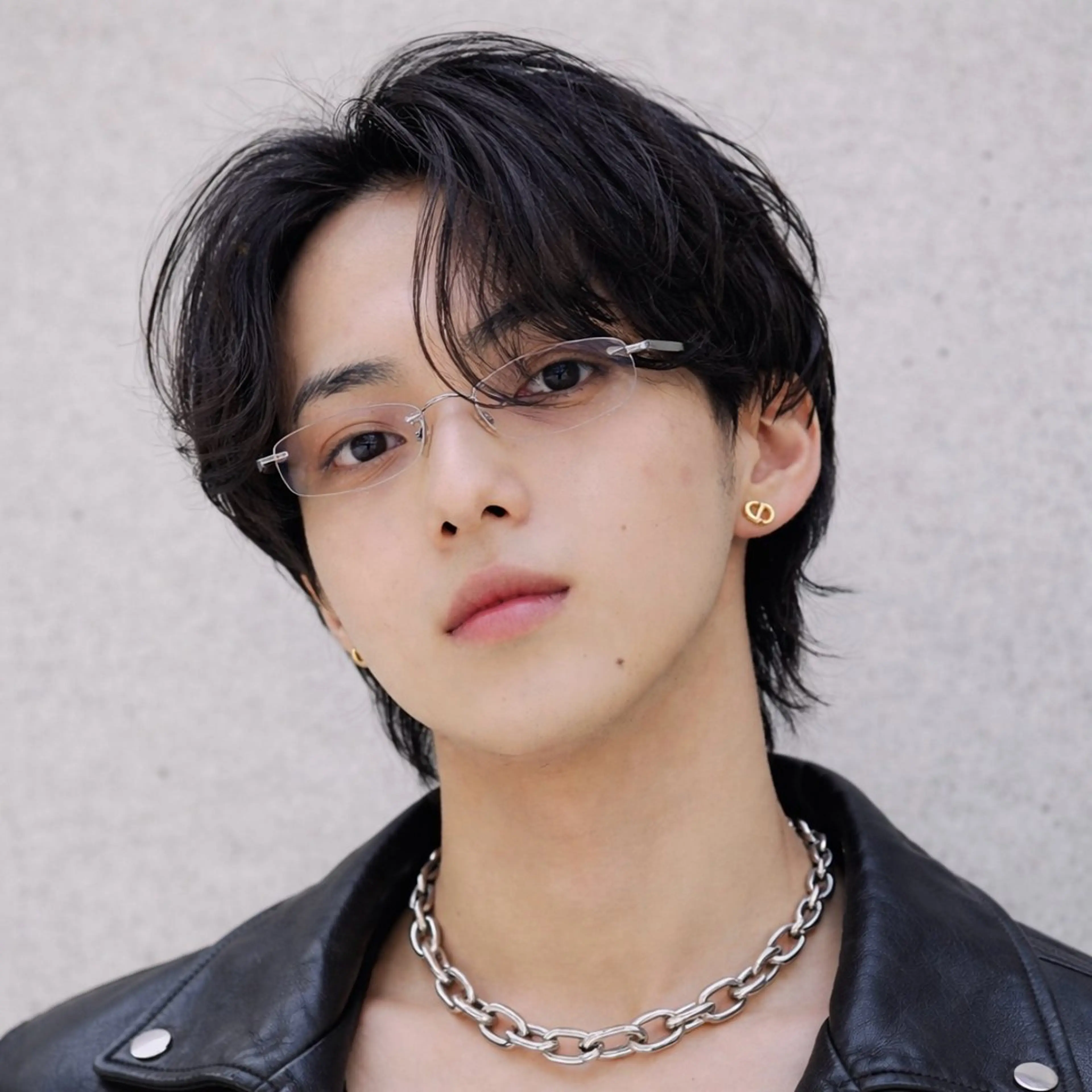 メンズ カット パーマ シャドウ/フェザー ニュアンスヘアメンズのヘアスタイル