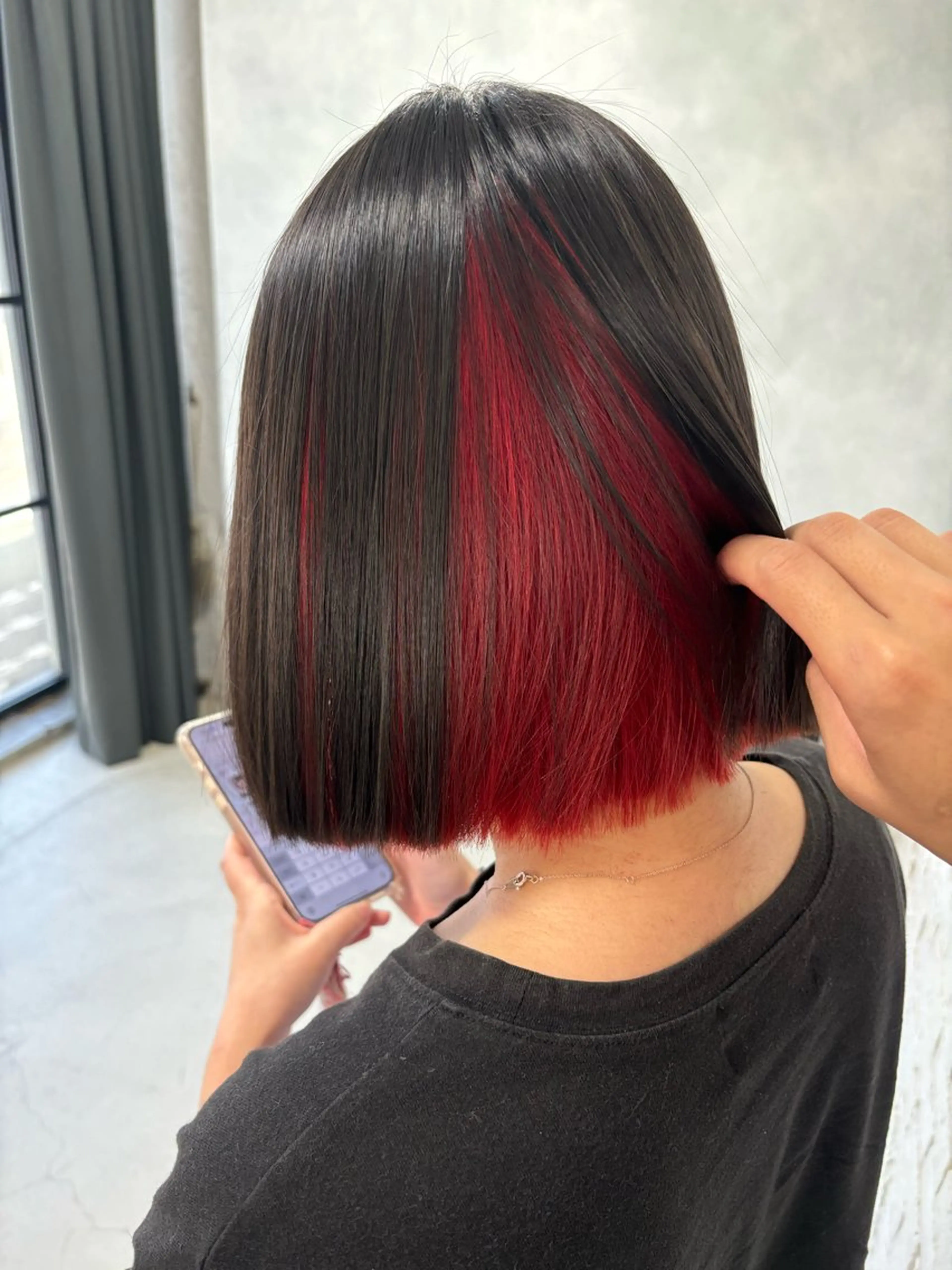 ショート カラー ヘアカラー トリートメント L studio【エルスタジオ】所属・元地雷系美容師🫶 RYUSEI🐈‍⬛のヘアスタイル