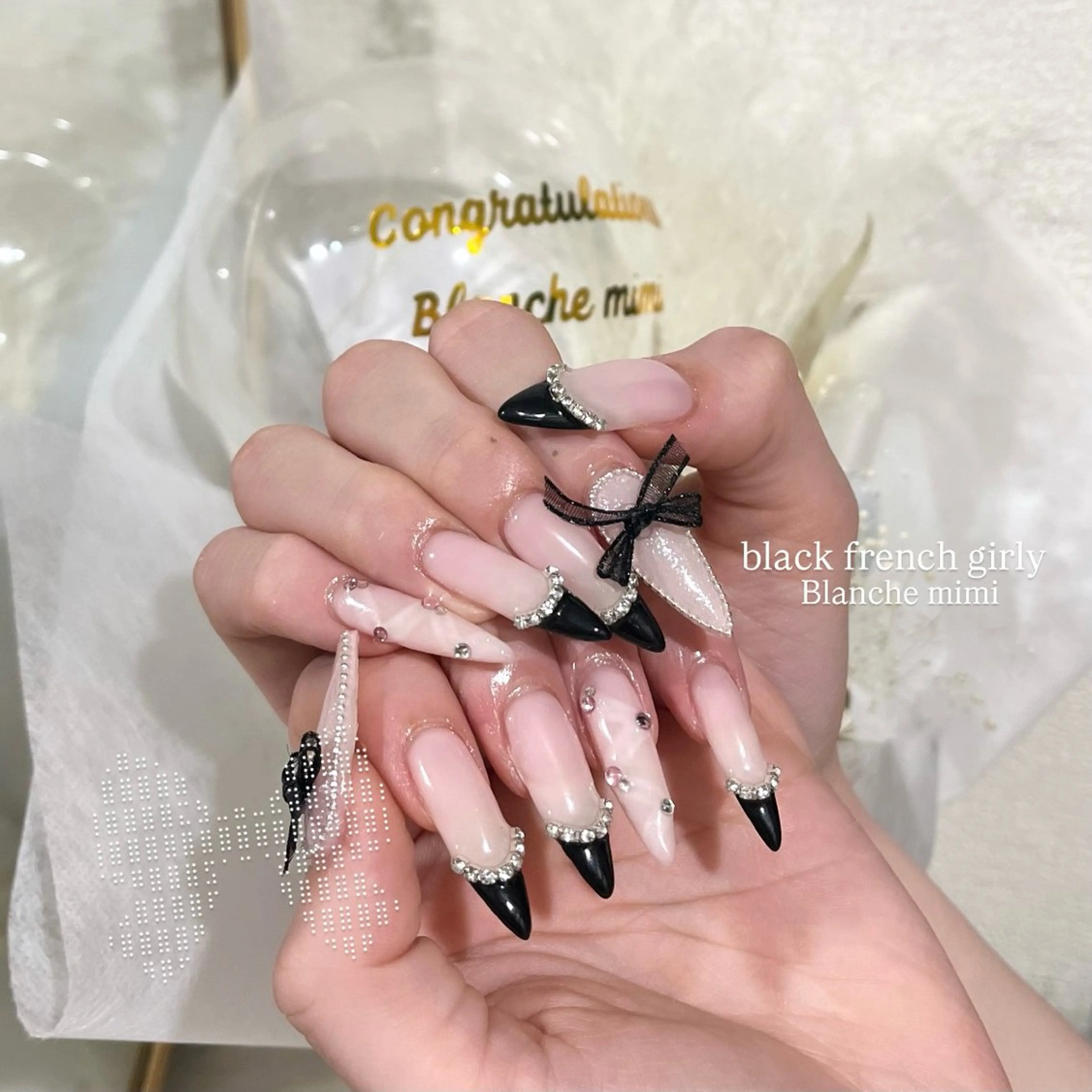 ネイル ハンドネイル Blanche mimi.u_aのネイルデザイン