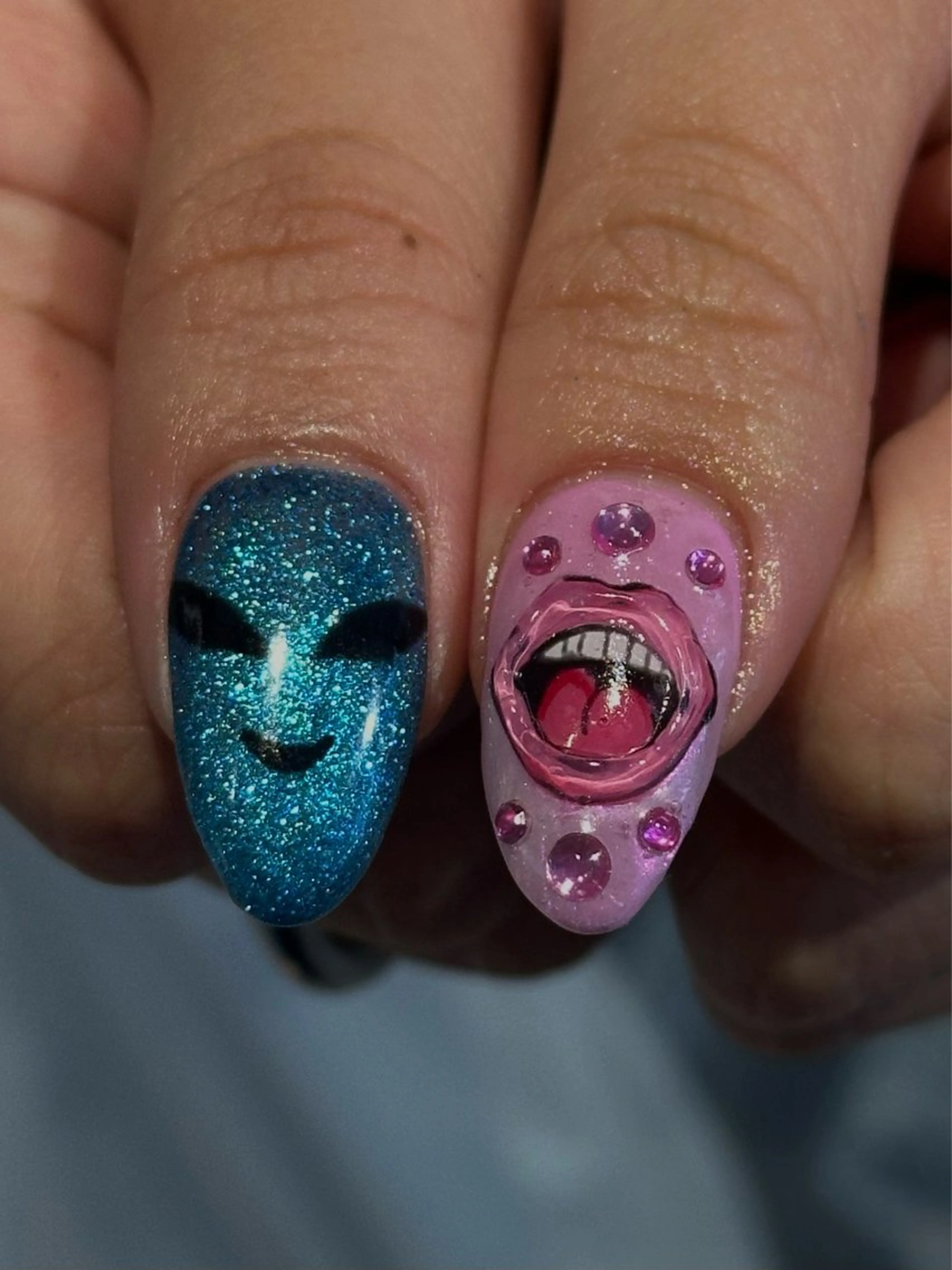 ネイル ハイトーン特化 pepe🎀のヘアスタイル