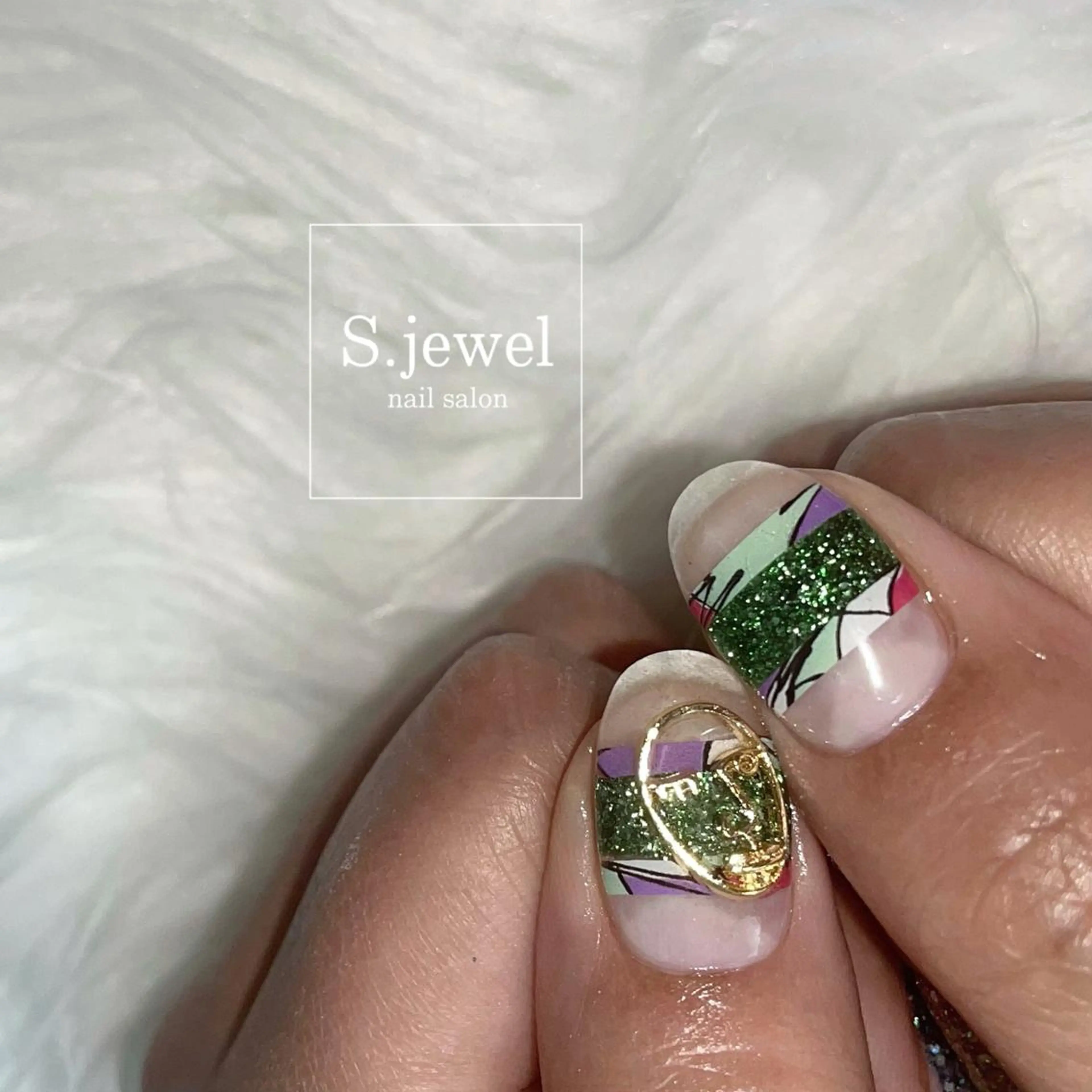 ネイル S♡JEWEL所属・S. JEWELのネイルデザイン