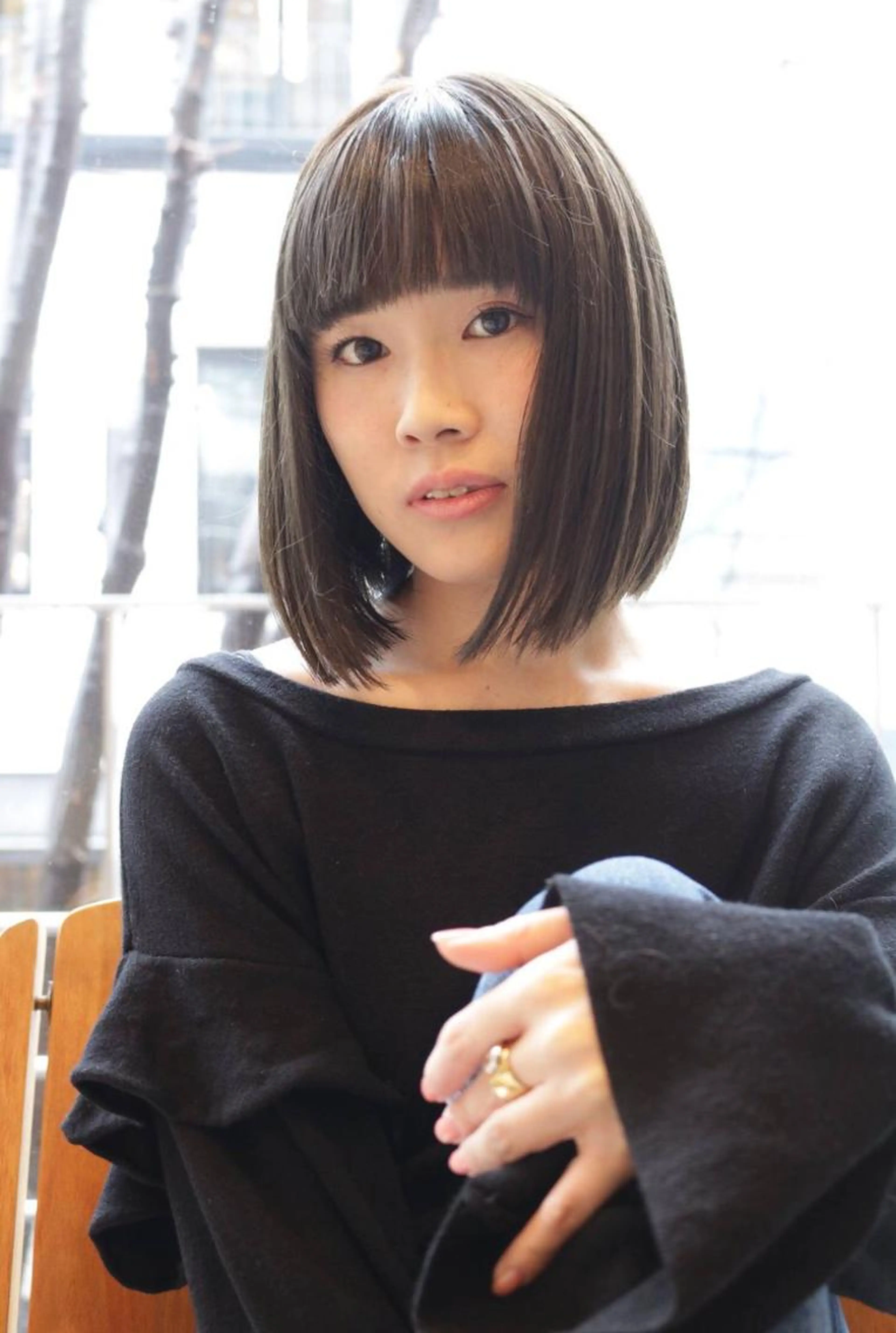 カット & 縮毛矯正 & トリートメント✂️の写真