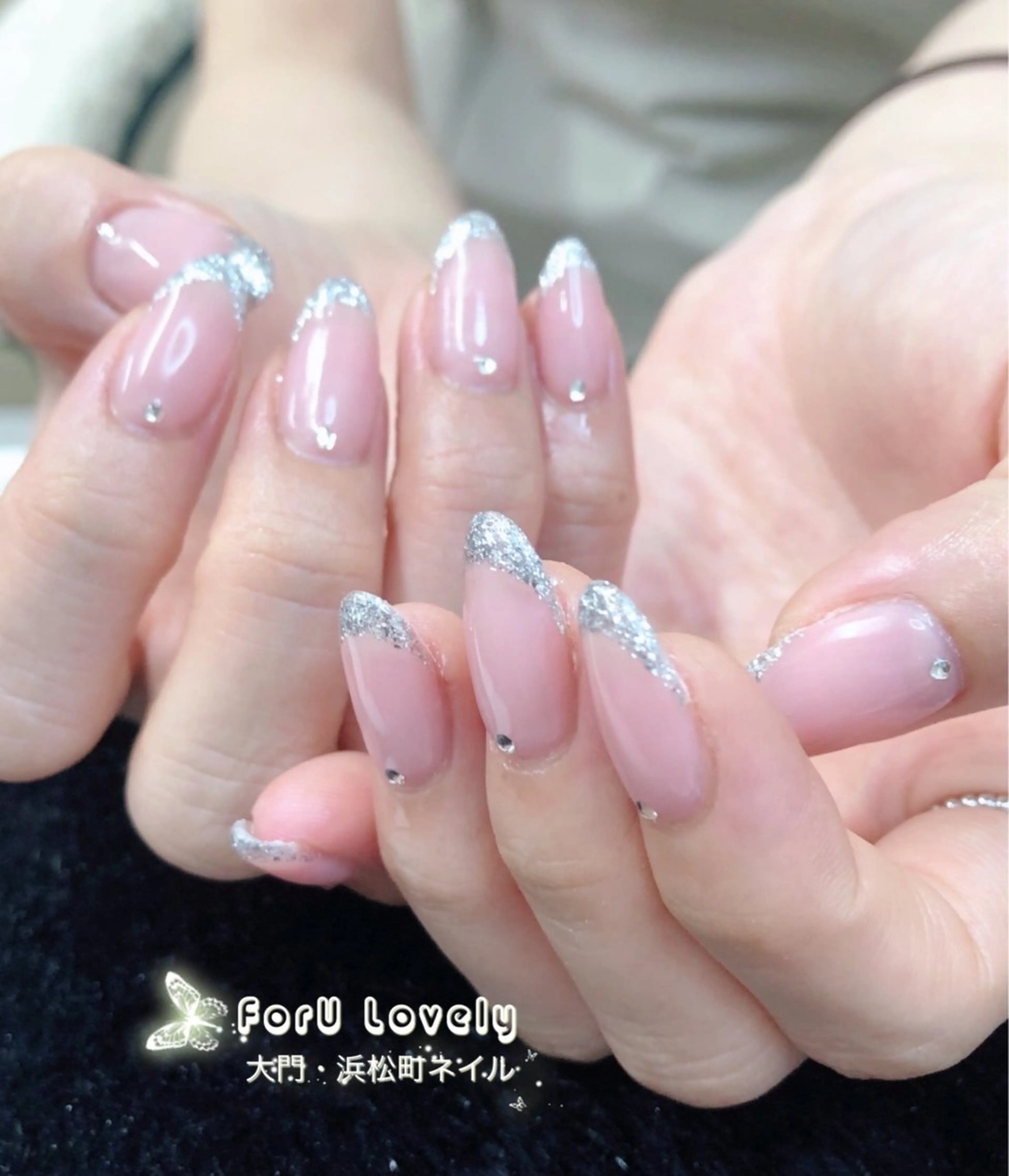 ネイル 長さ出し フレンチネイル ジェルネイル 韓国ネイル マグネットネイル ハンドネイル ハンドケア 大門浜松町 ネイルのネイルデザイン
