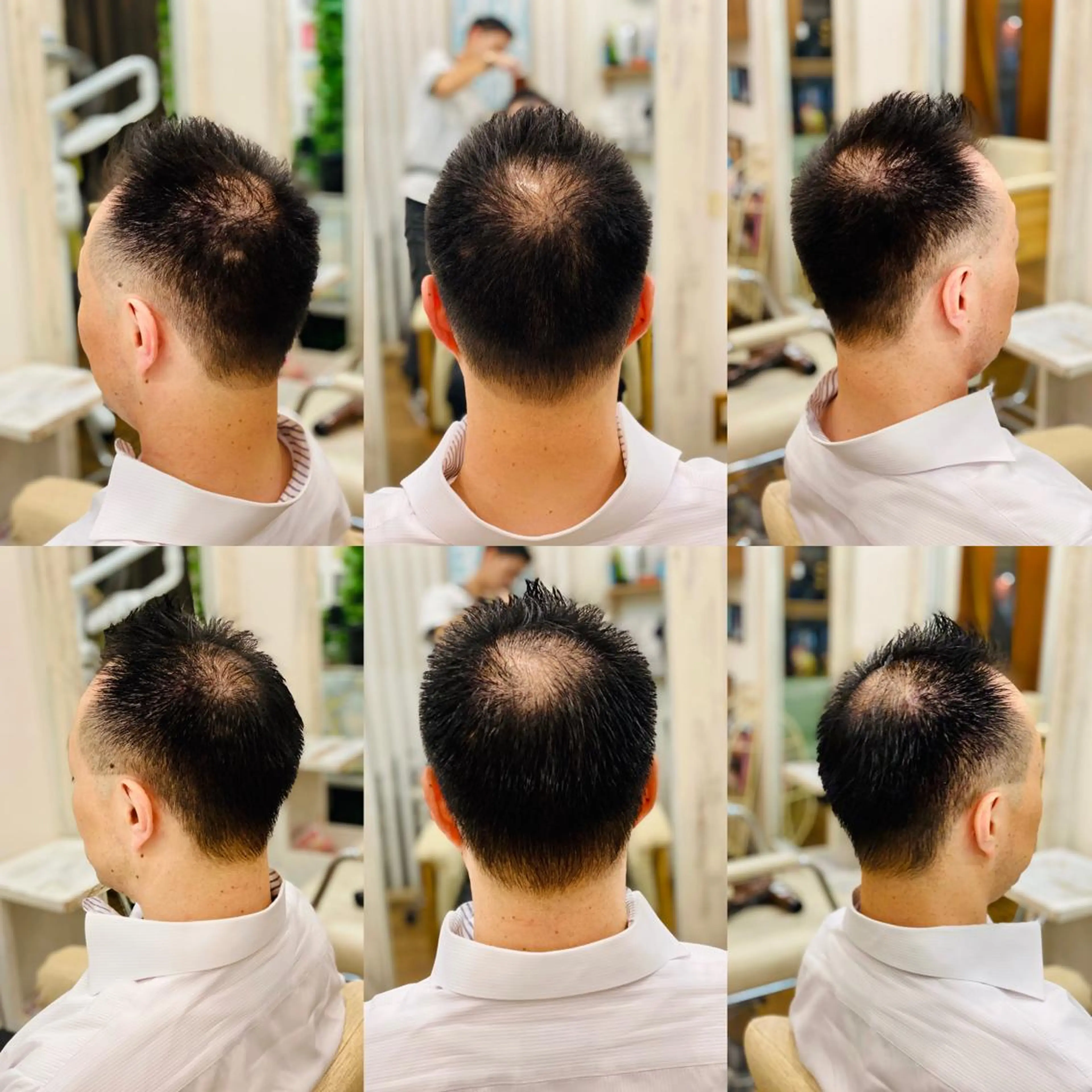 メンズ ビジネス モヒカン ソフトモヒカン カット 吉原 頌平のヘアスタイル