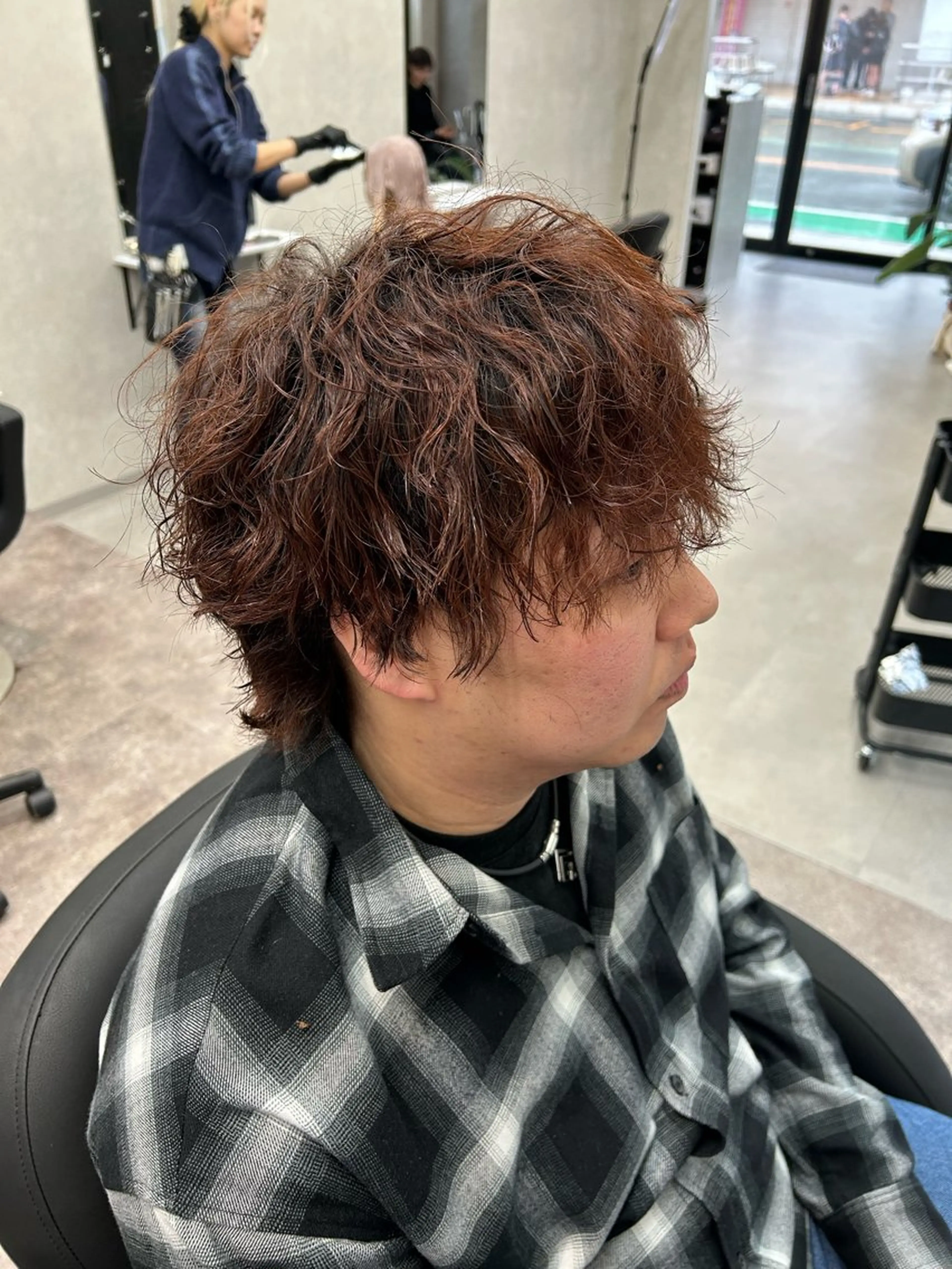 メンズ メンズパーマ カット パーマ 筑紫野美容師 すずのヘアスタイル