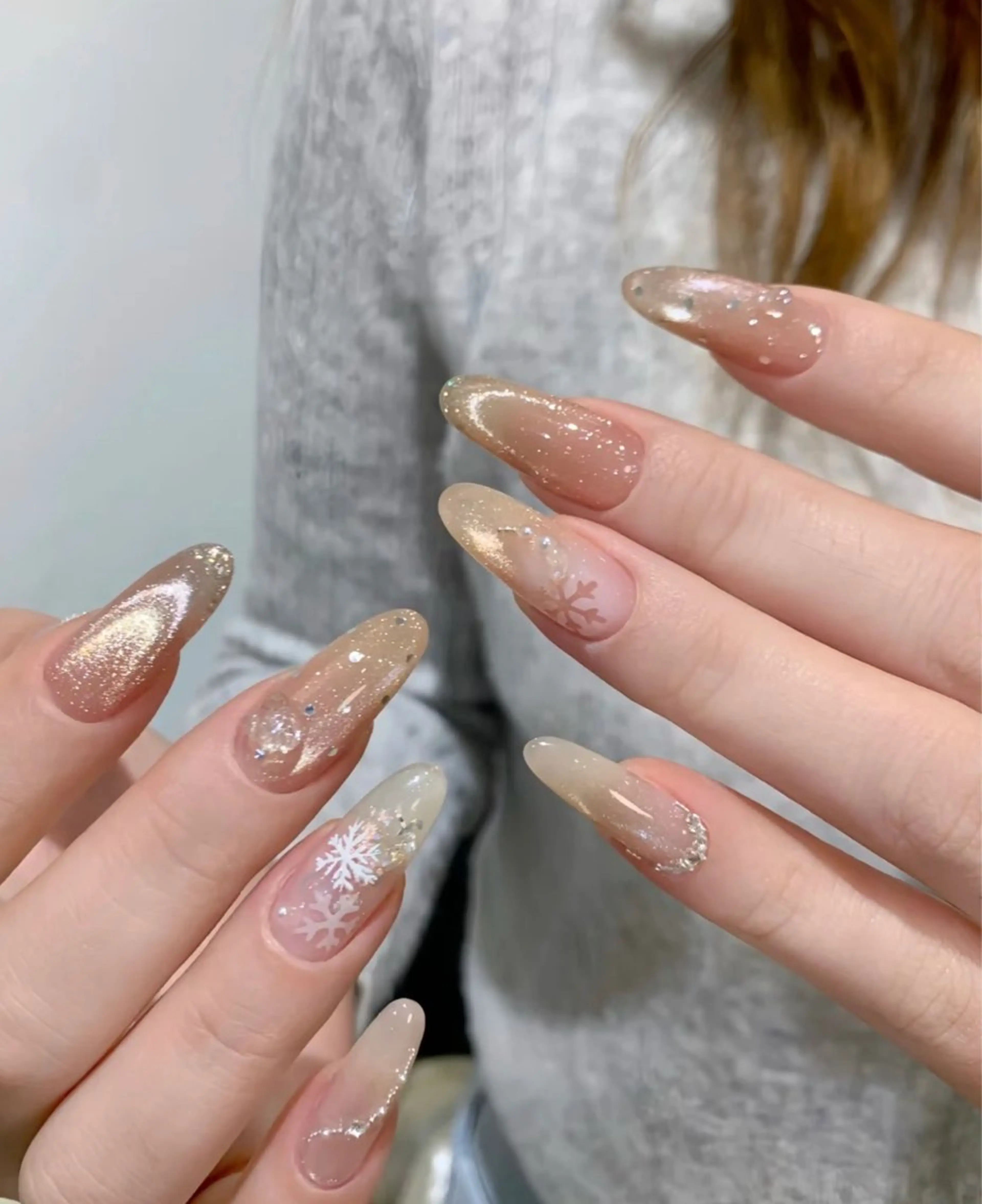 ネイル アートネイル 韓国ネイル 持ち込み ニュアンスネイル ワンカラーネイル イブ ネイリのネイルデザイン