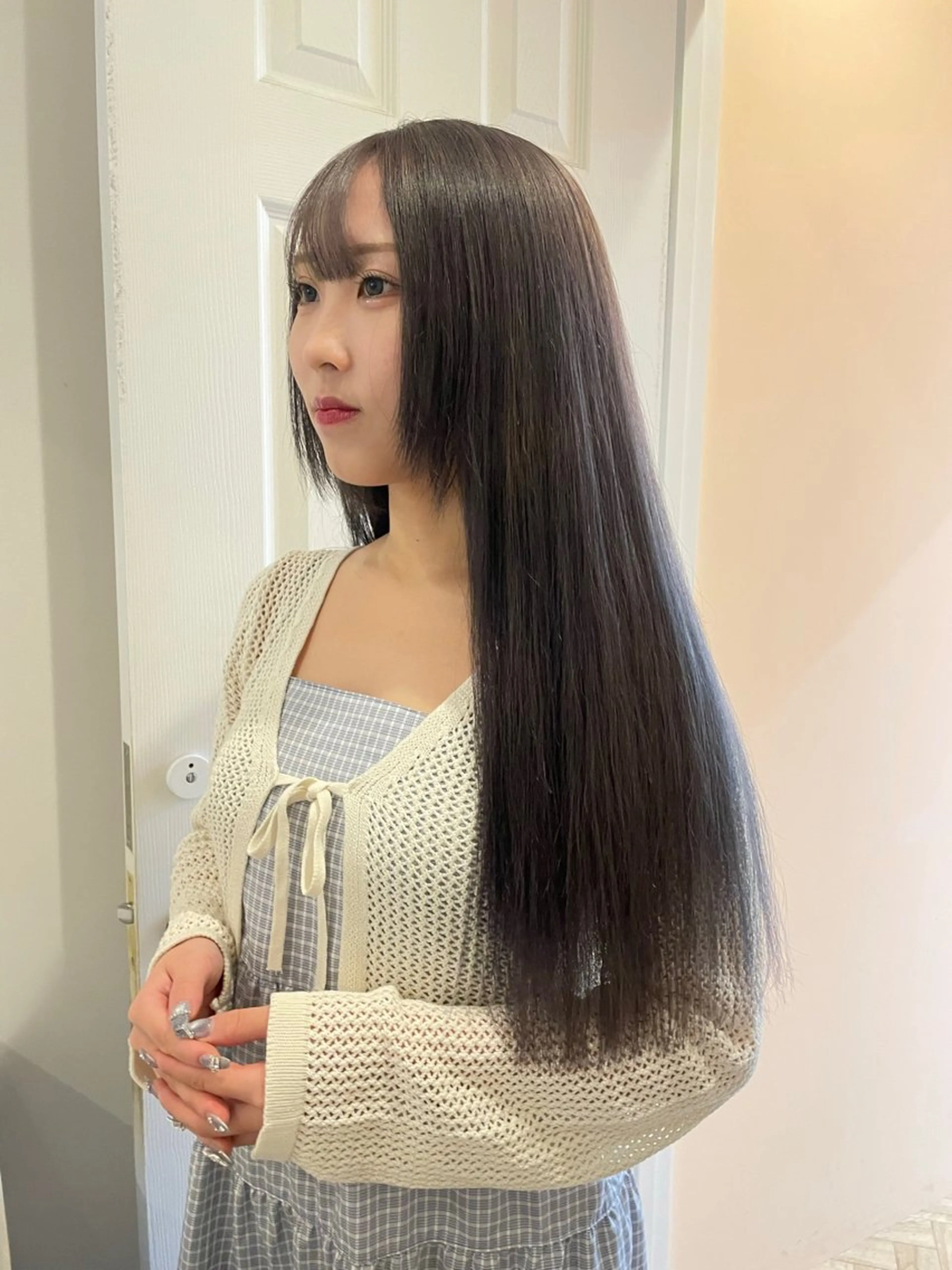 ロング ボブカットモデル/パ ーマ/harunaのヘアスタイル