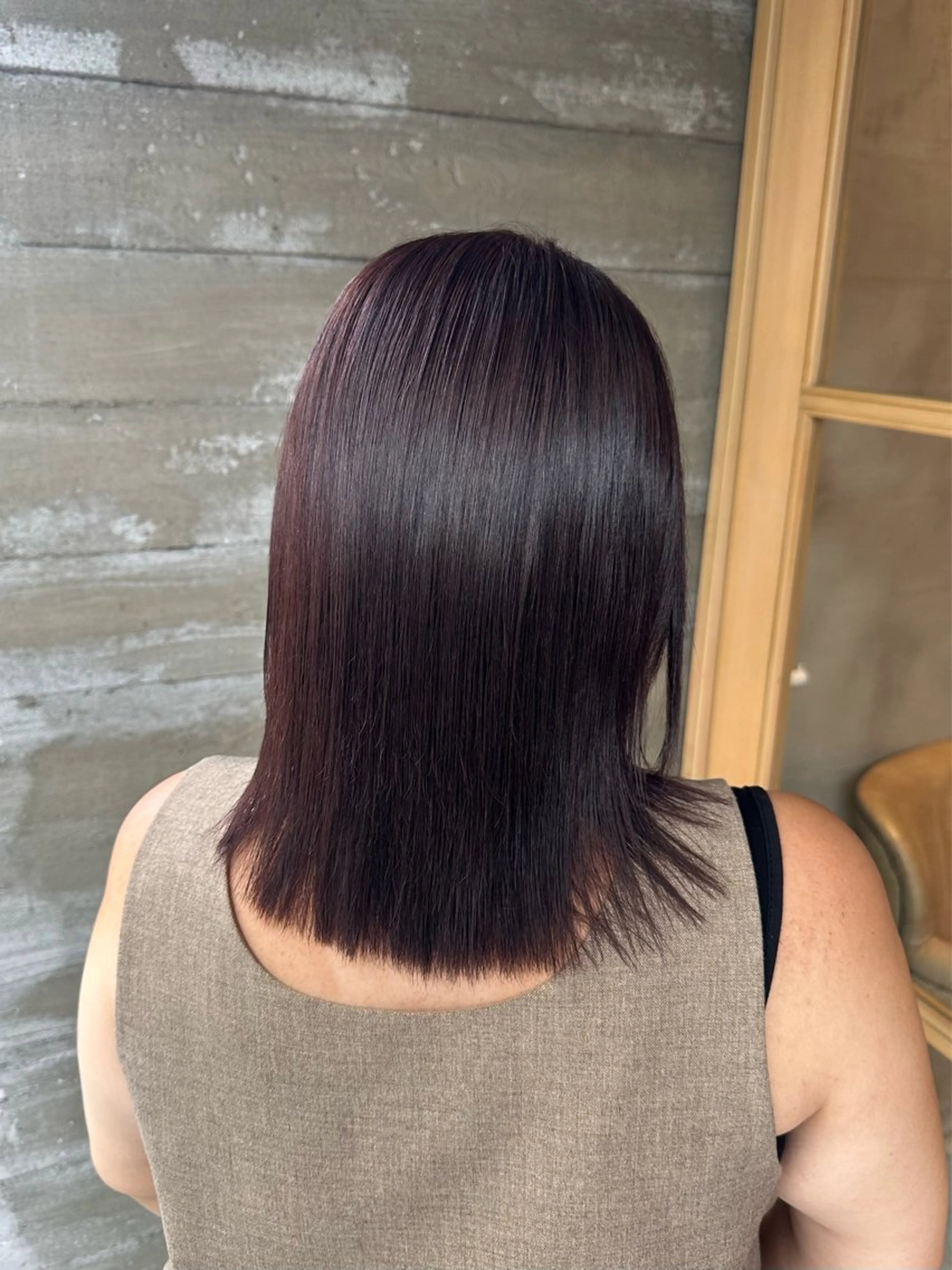 ミディアム カラー YU-KI 🐈‍⬛のヘアスタイル