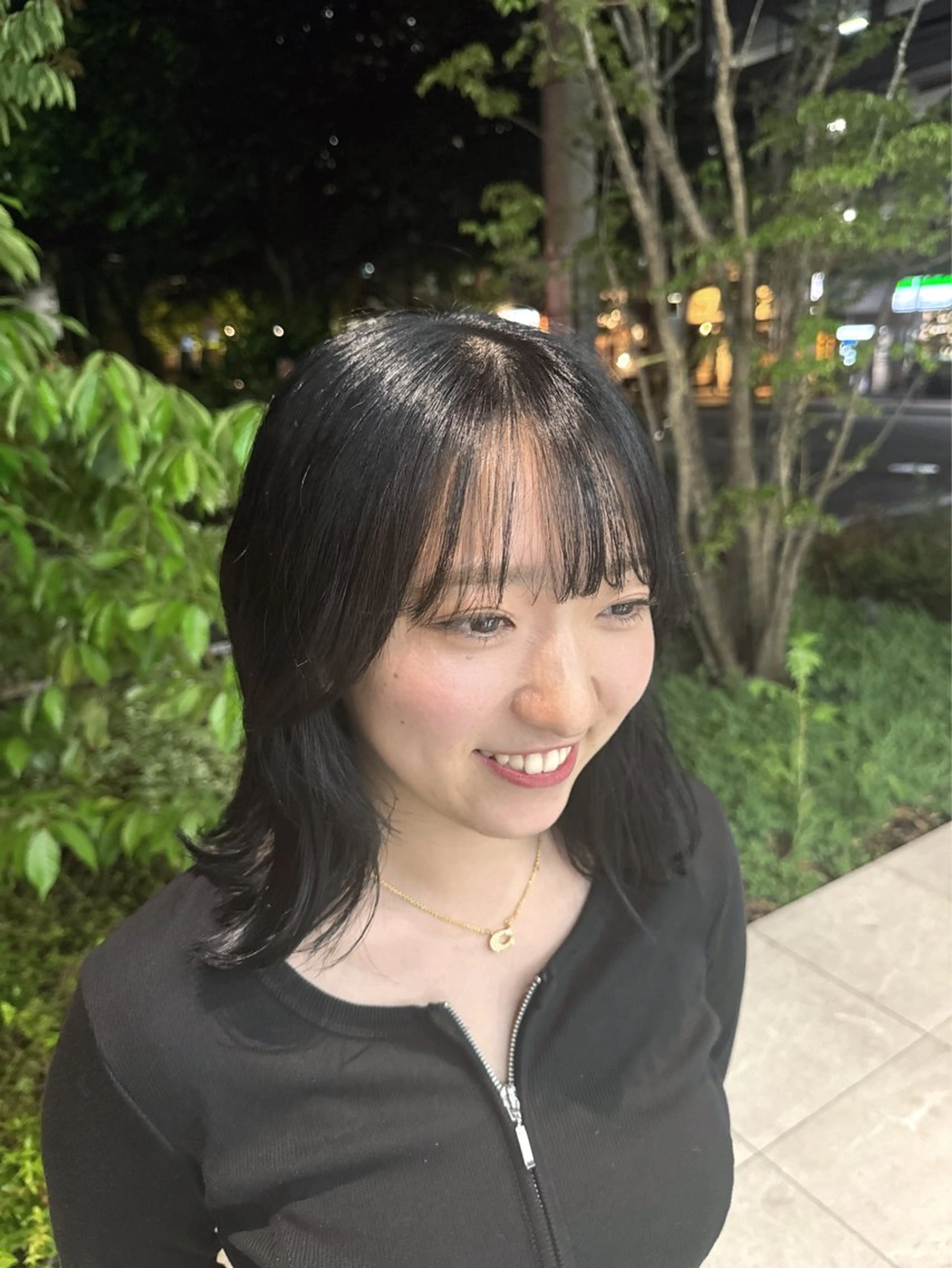 ミディアム noa🎀美髪縮毛/ 透明感カラーのヘアスタイル