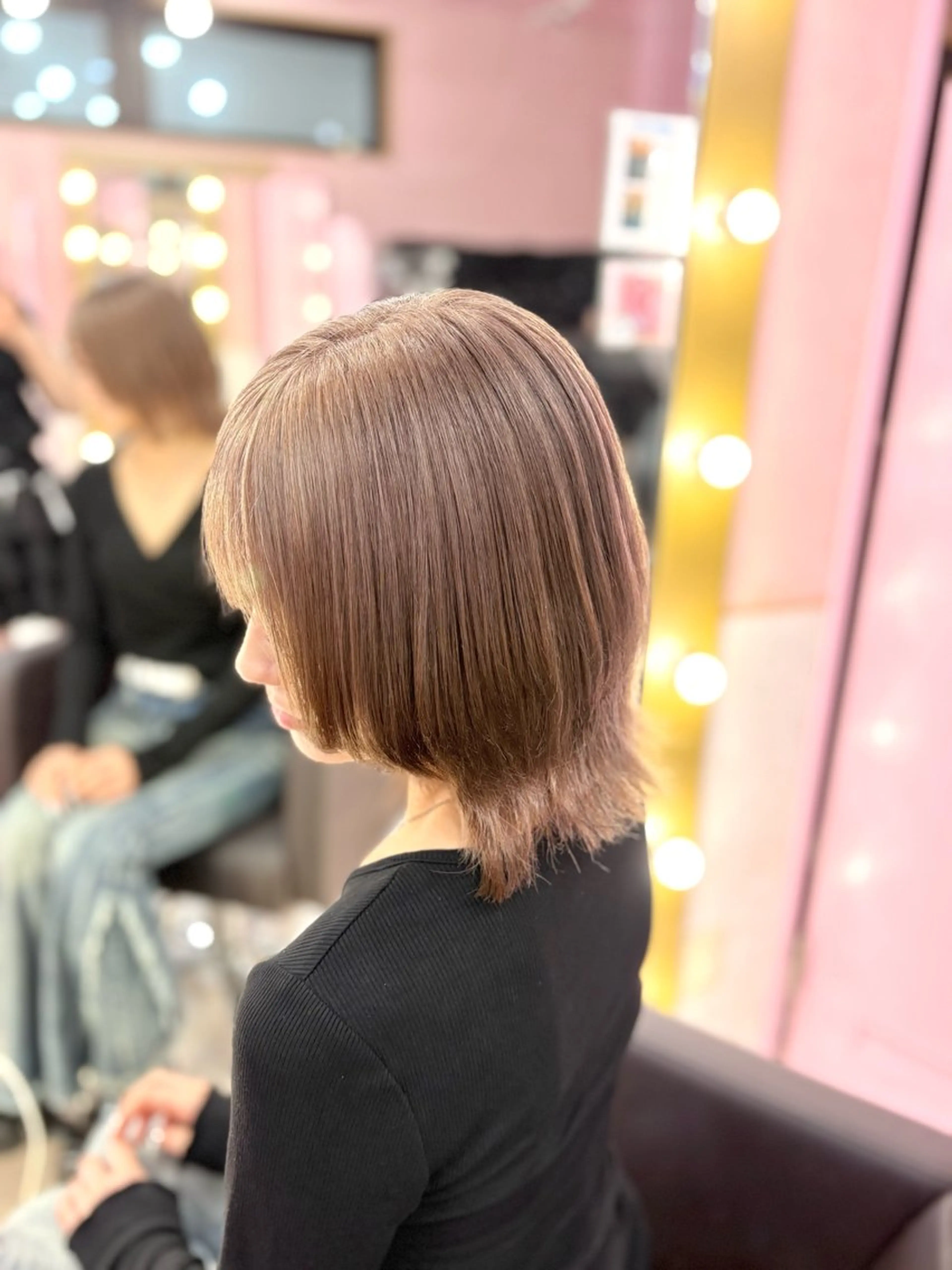 ミディアム カラー 甘ふわgirly🎀 ハイトーン🤍Ramのヘアスタイル