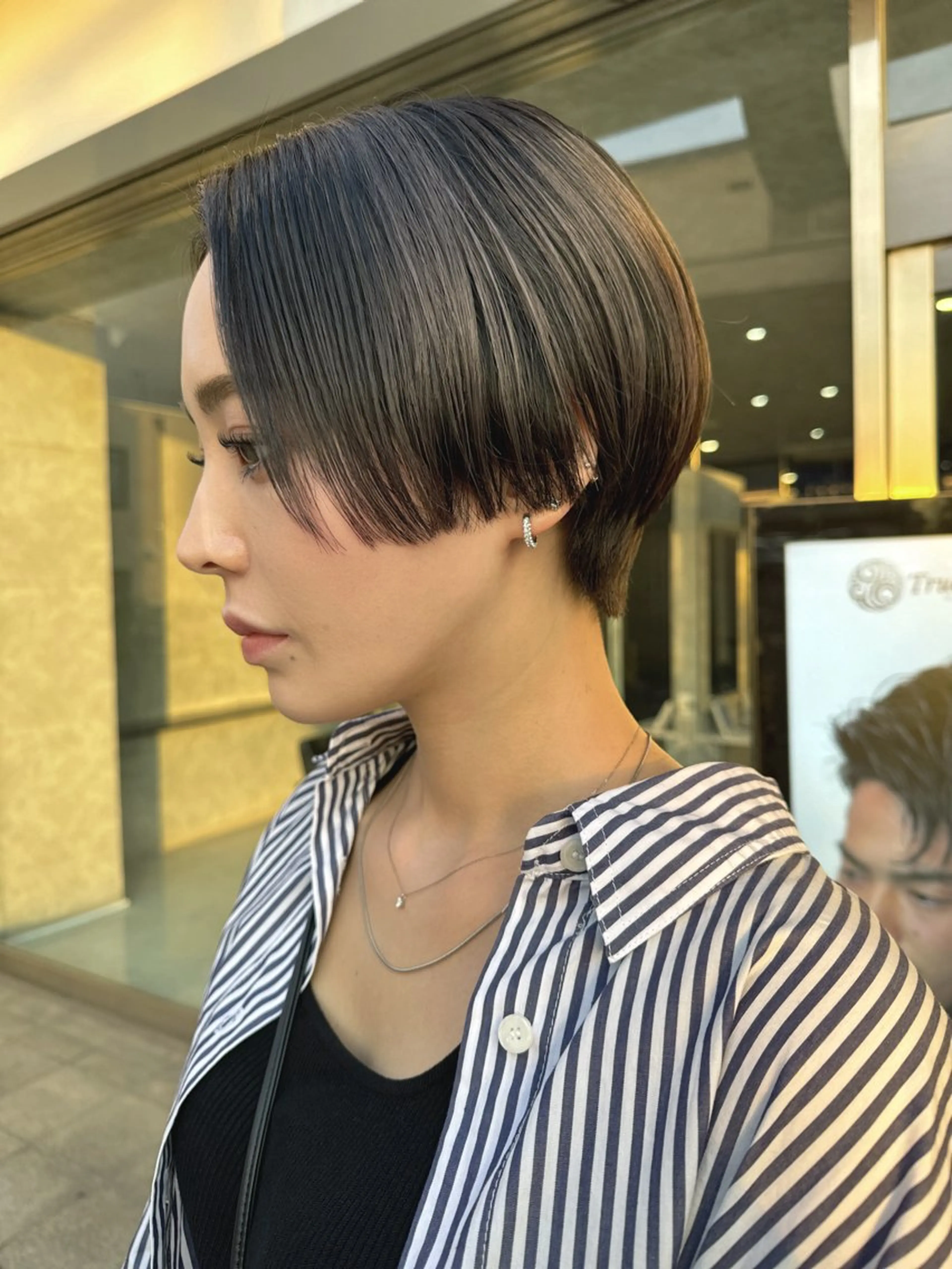 ショート カット ヘアカラー トリートメント 🌕ボブ/髪質改善 /レイヤー🌕悠人のヘアスタイル