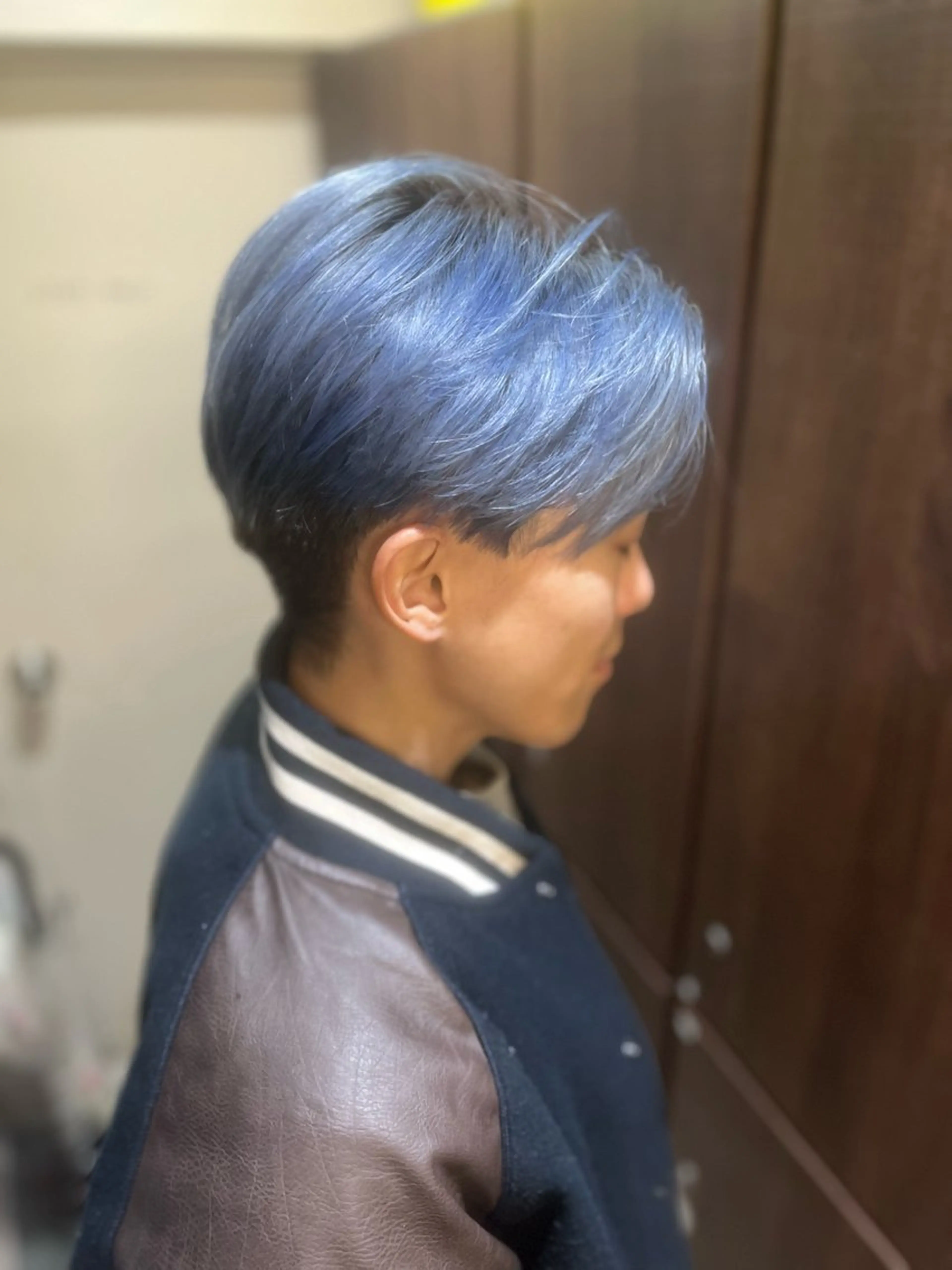 カラー メンズ ヘアカラー トリートメント 🐈‍⬛多系統🕶 tsubura🖤のヘアスタイル