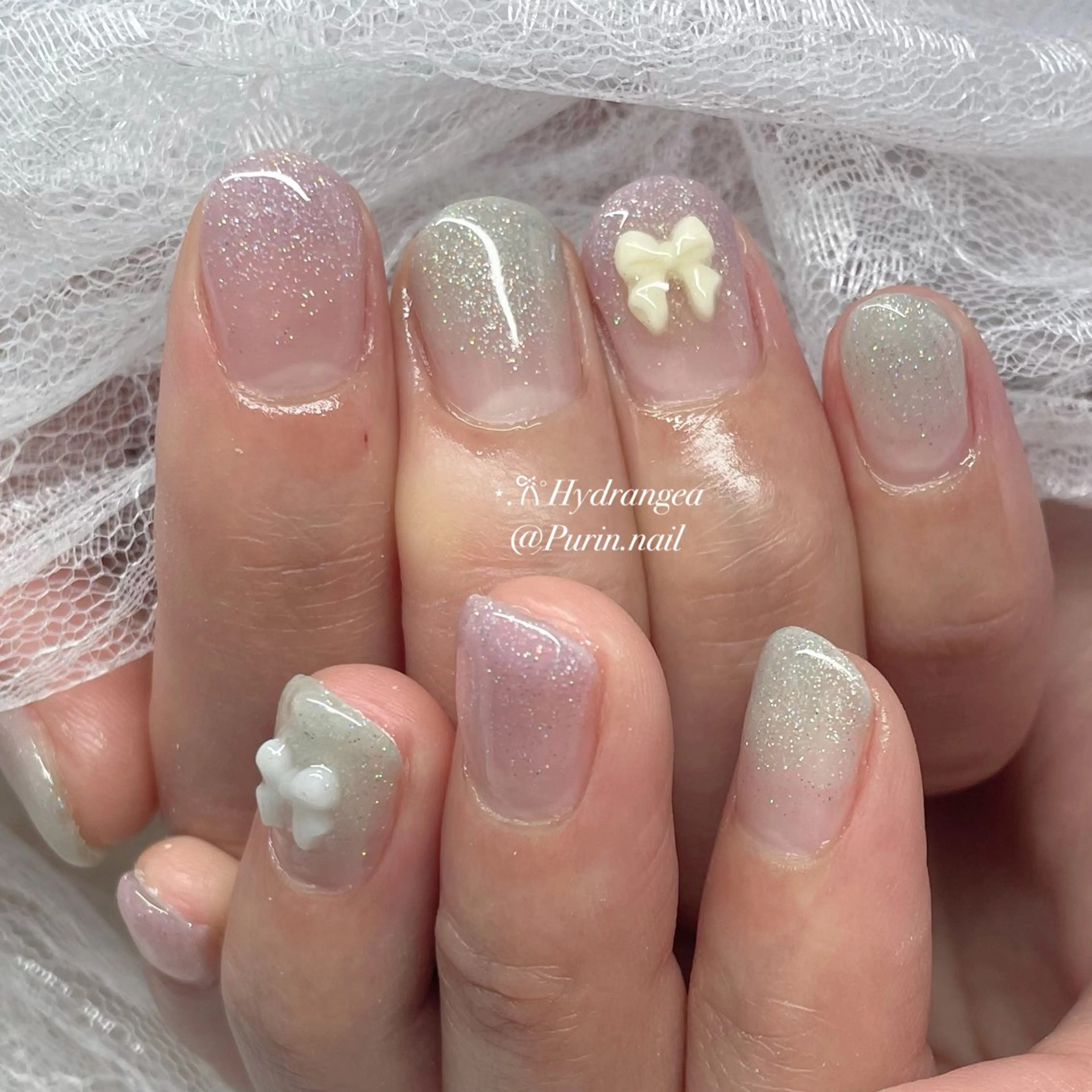 ネイル ハンドネイル Nails by Purin🍮のネイルデザイン