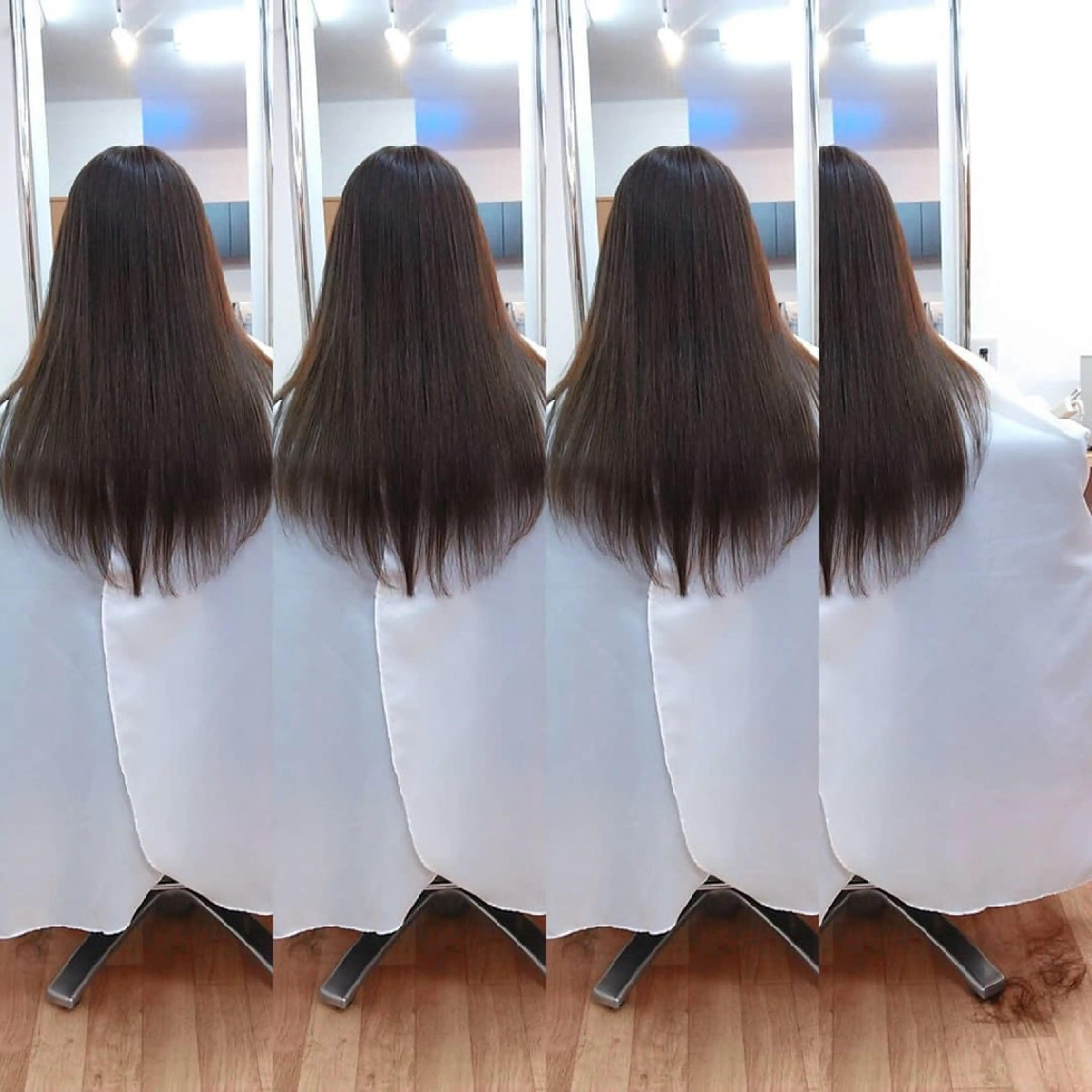 ロング シ マのヘアスタイル