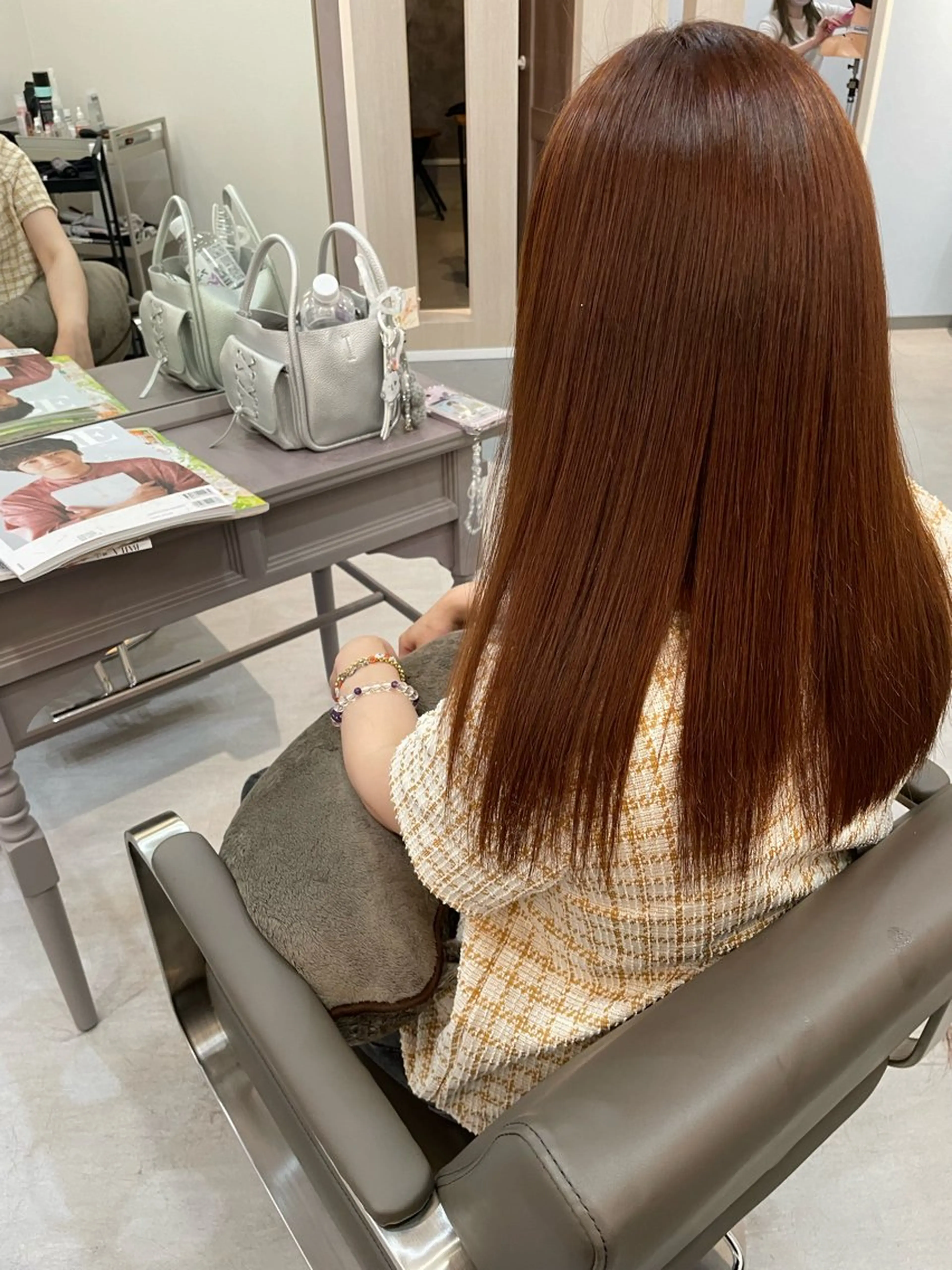 セミロング 髪質改善 縮毛矯正 Farsie所属・Farsie 池尻のヘアスタイル