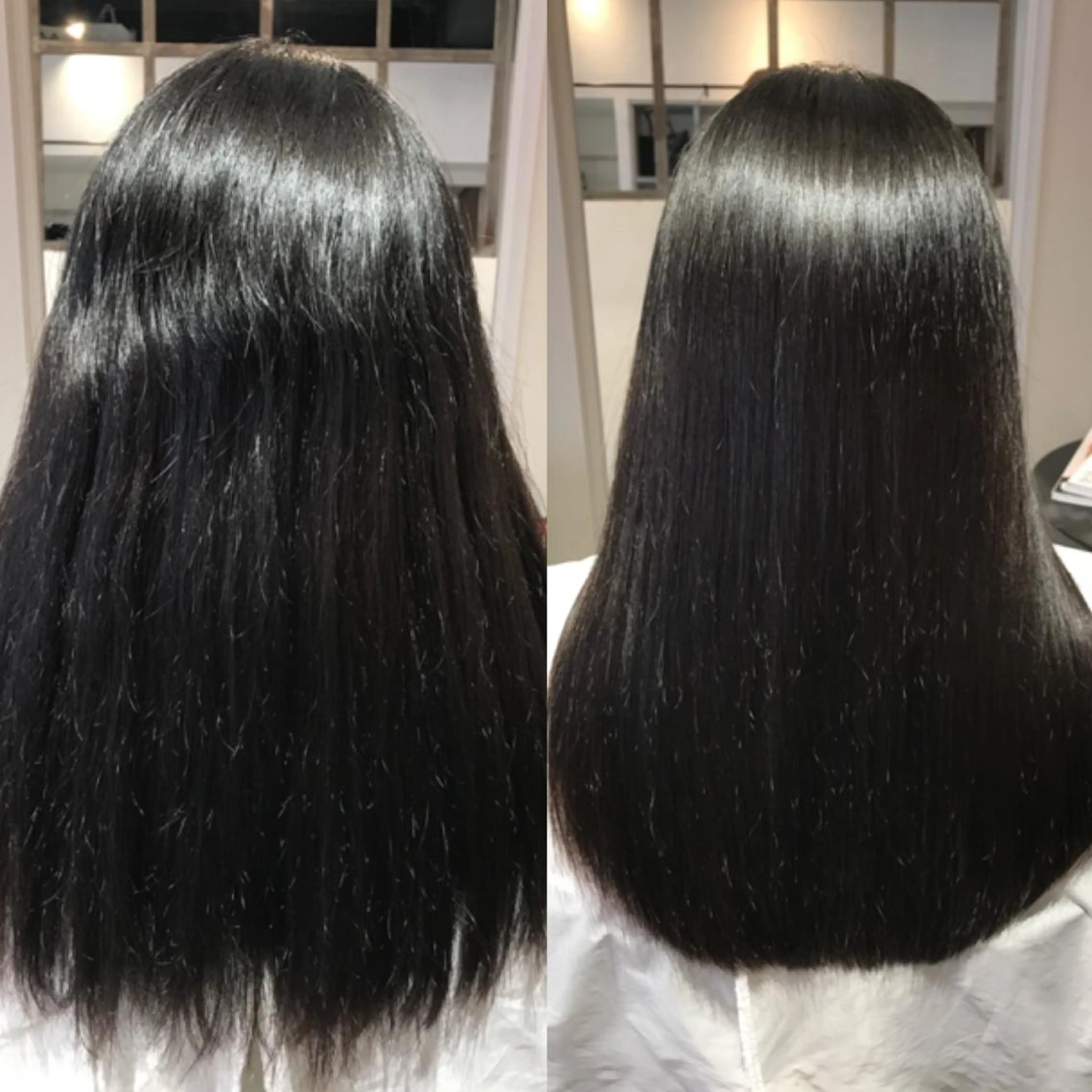 ロング パーマ 濱岡 恭子のヘアスタイル