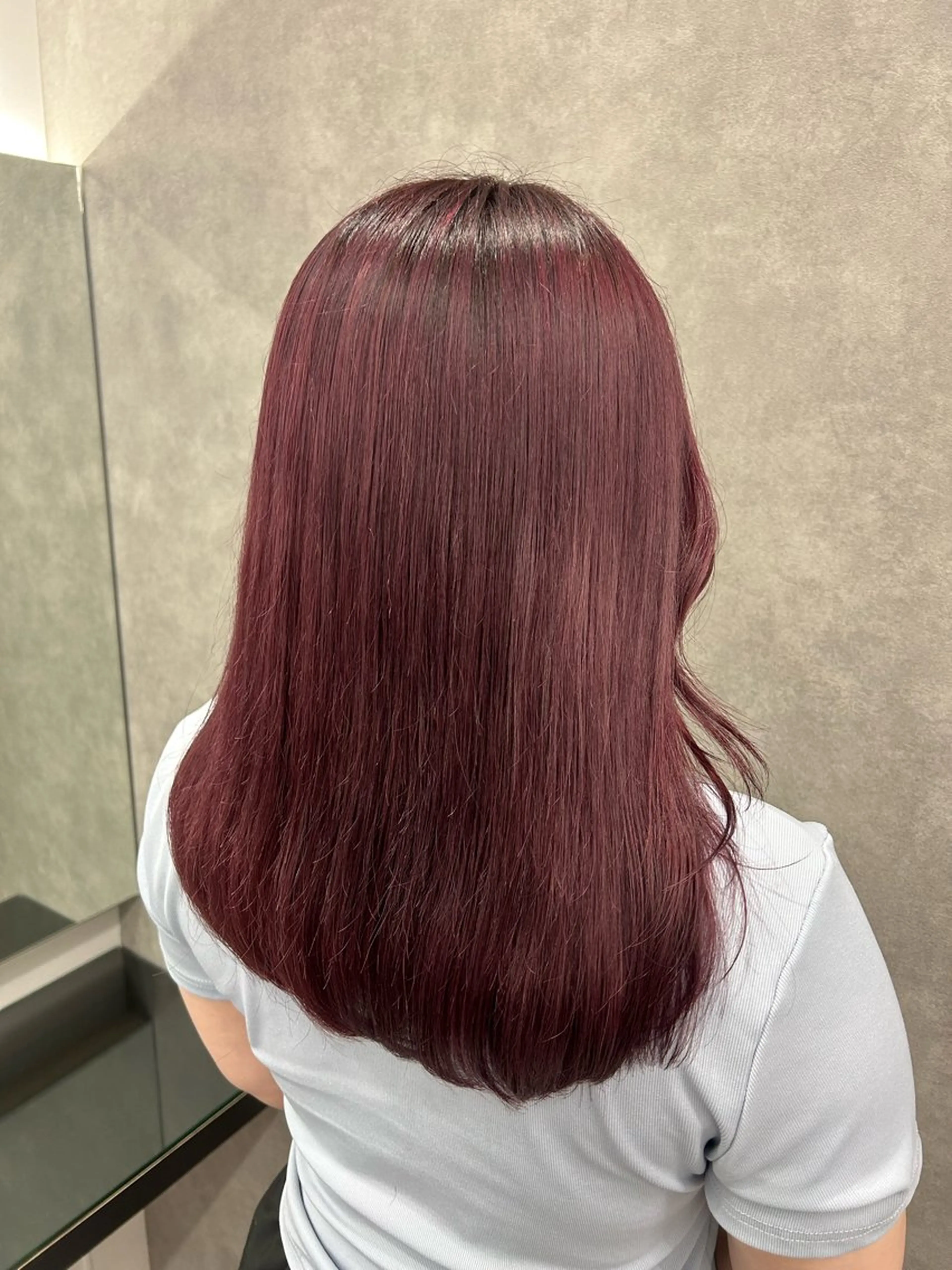 セミロング カラー ブリーチ ヘアカラー トリートメント 💗モテガーリー💗 rumi♡のヘアスタイル