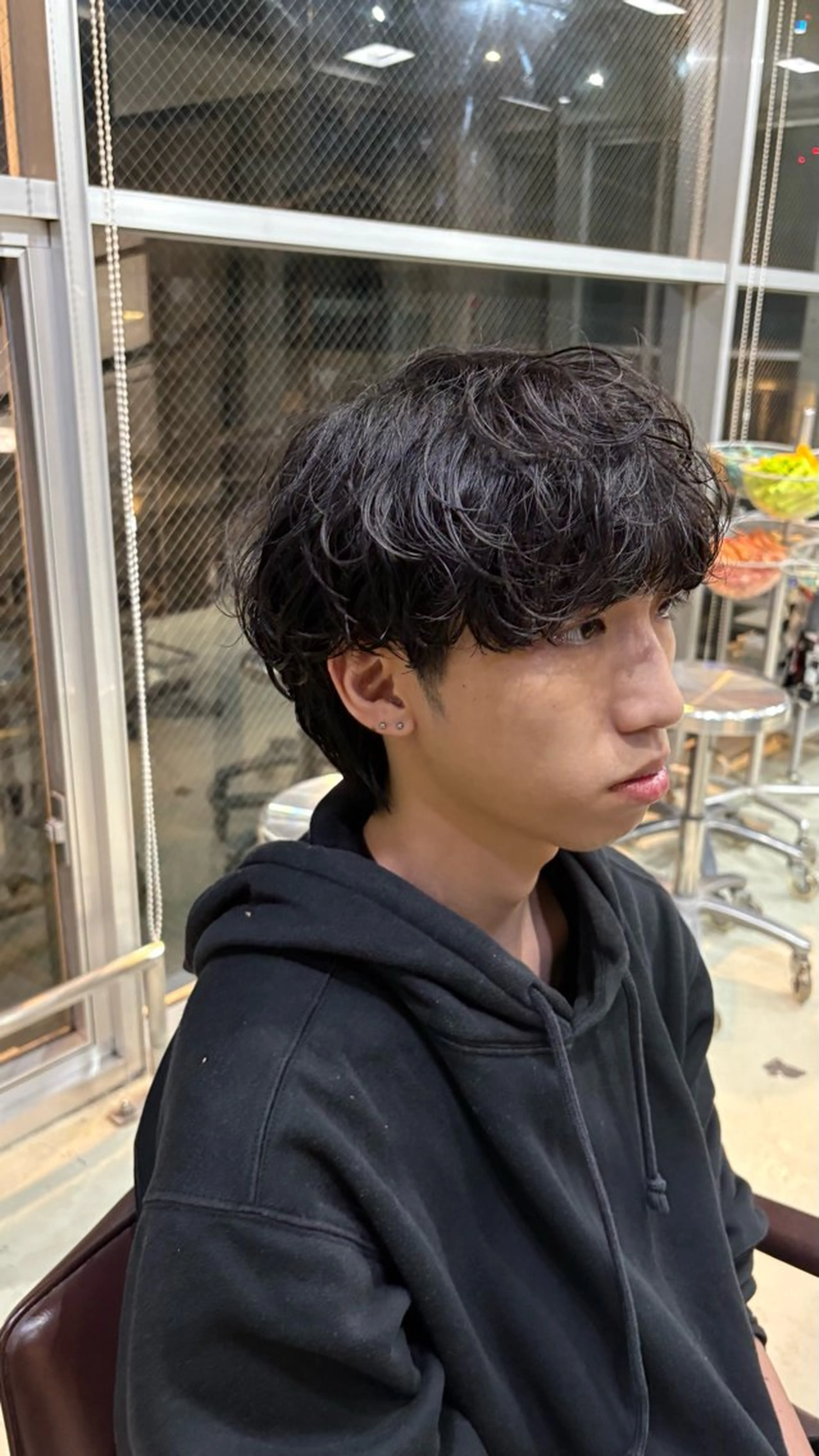 ショート パーマ メンズ fifth/メンズ パーマ/川﨑泰就のヘアスタイル