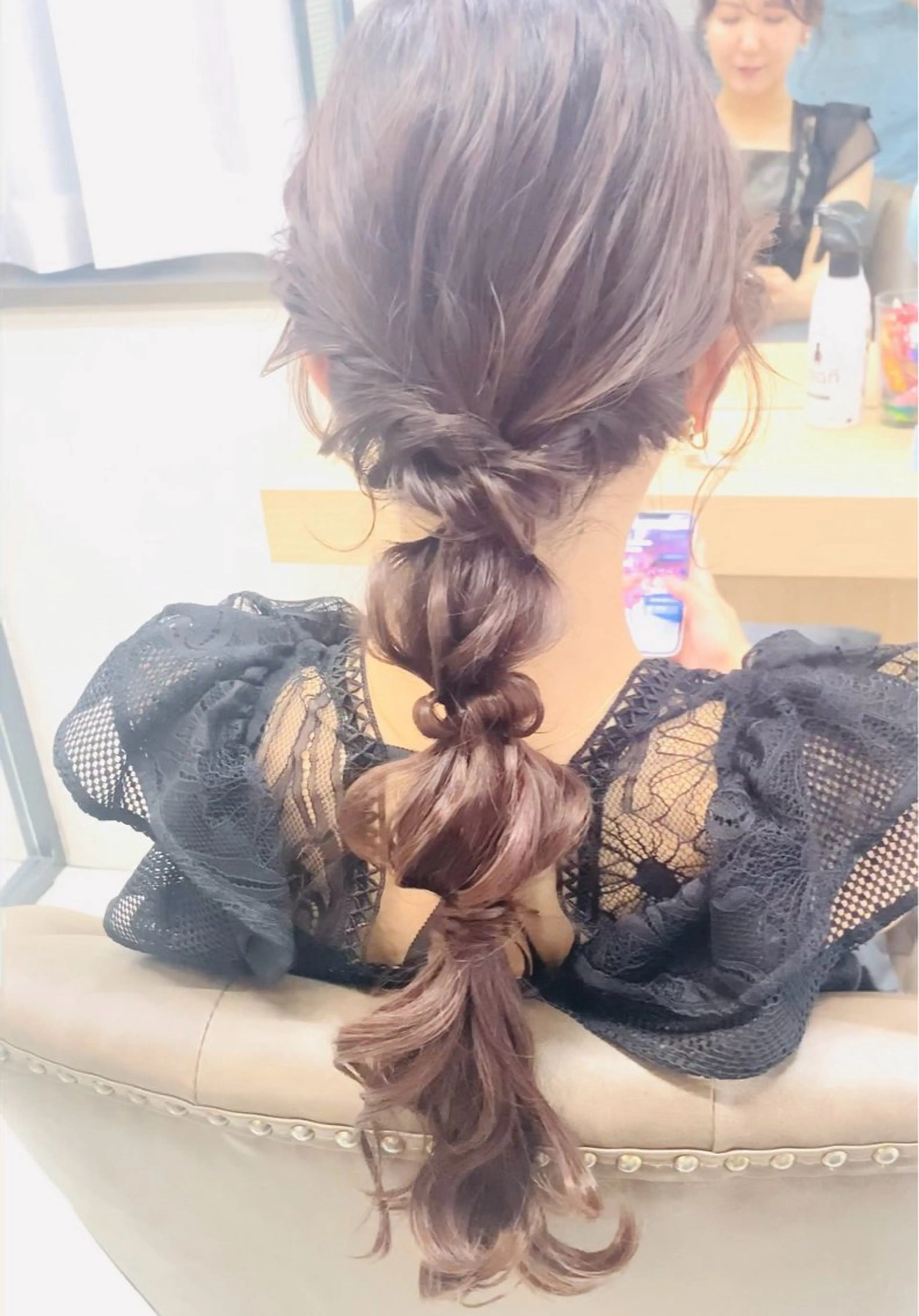 ロング 🌟天王寺ヘアセット 🥑アレンジ師🌟のヘアスタイル