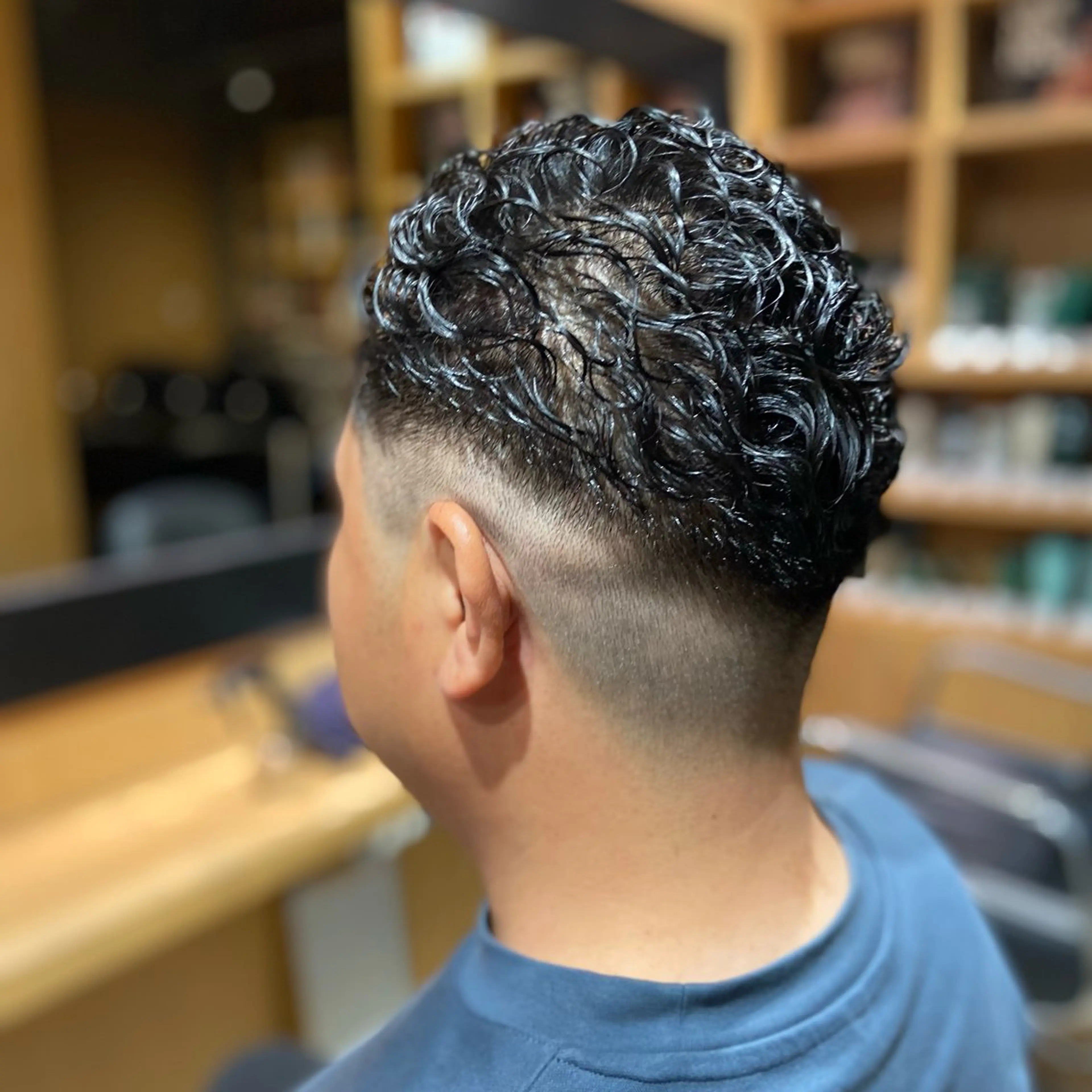 ショート メンズ オールバック IWASHITA TAKESHIのヘアスタイル