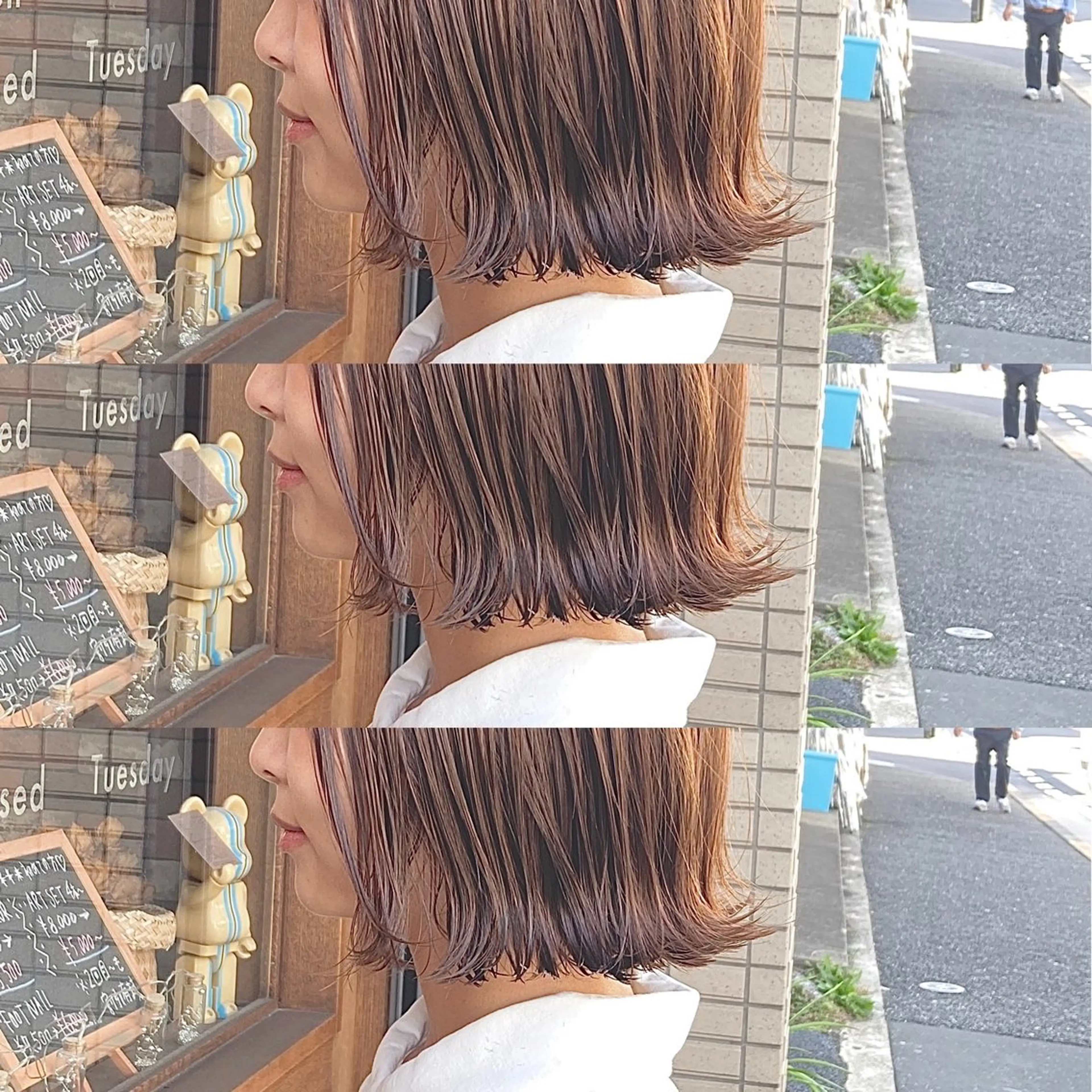 ショート カラー パーマ ヘアアレンジ カット ヘアカラー トリートメント 🫧一気にあか抜け 🫧mayuのヘアスタイル