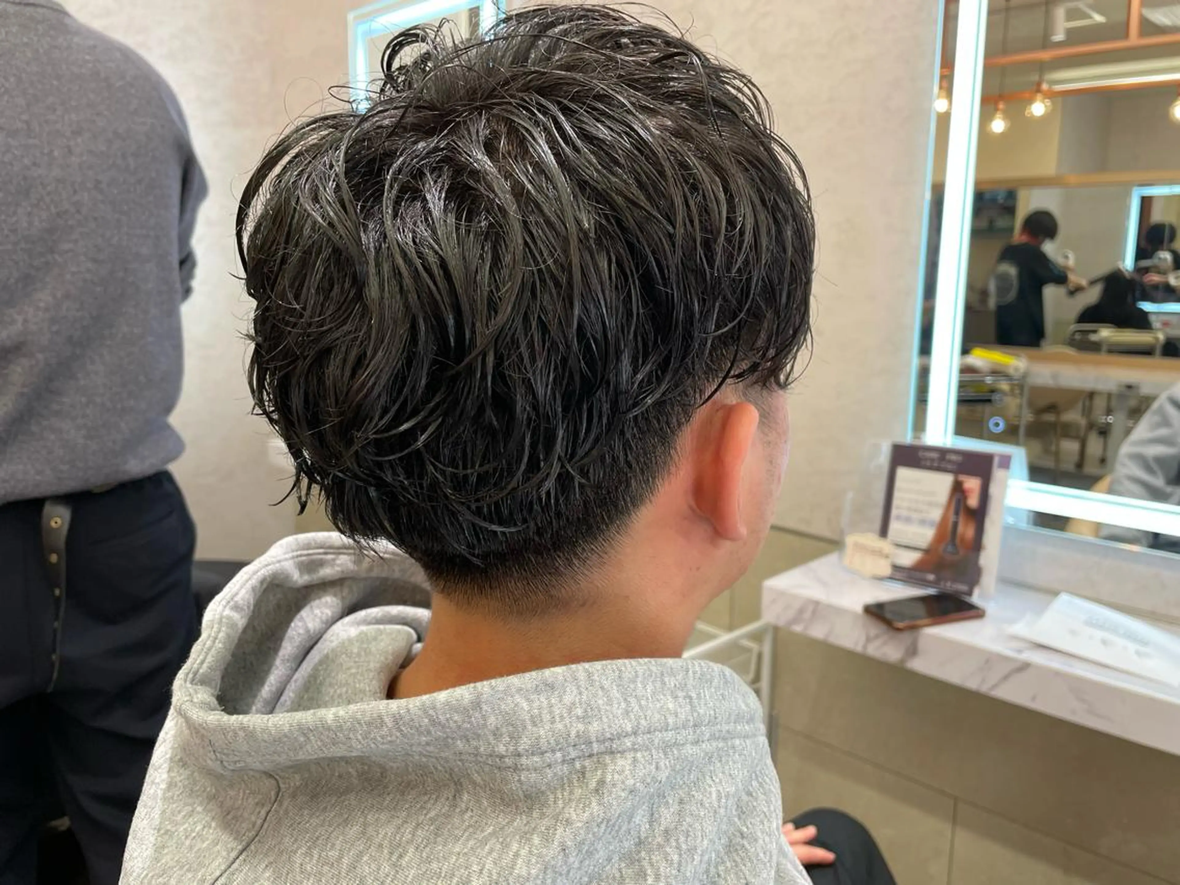 パーマ メンズ メンズスタイル 伊畑優希のヘアスタイル