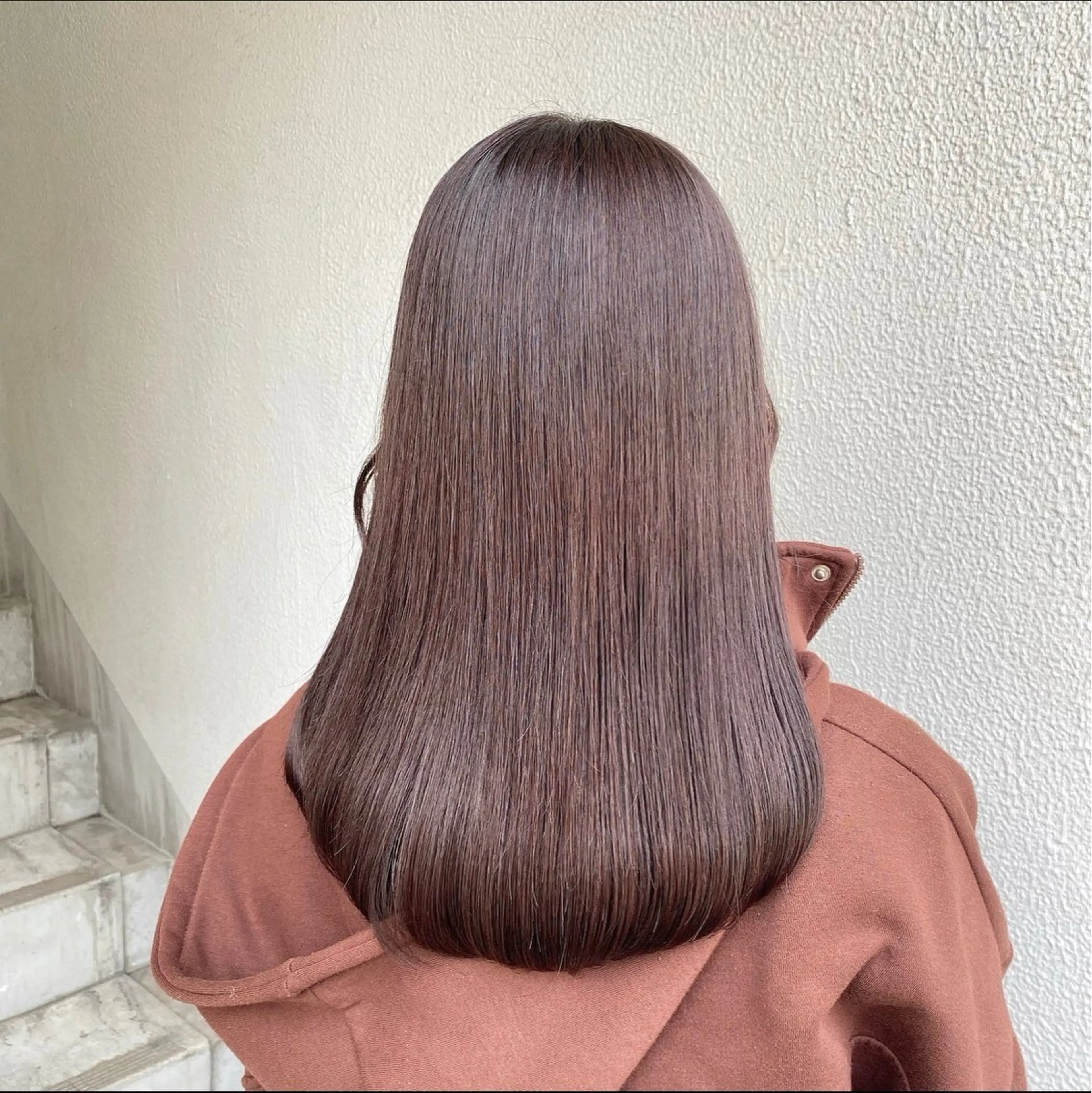 ロング カット ヘアセット 🟦ニュアンス/メン ズパーマ横浜🟦のヘアスタイル