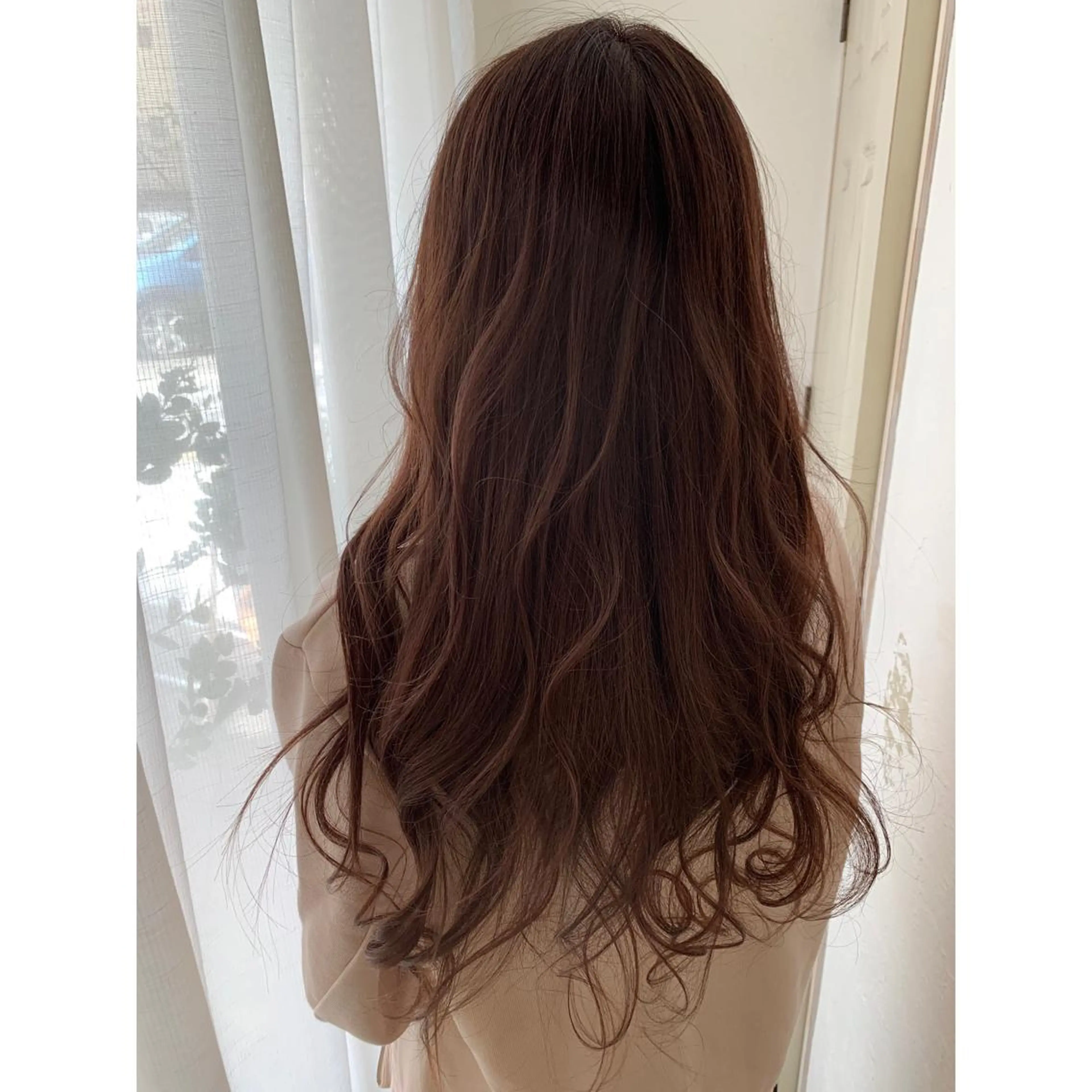 ロング カラー fio マナミのヘアスタイル